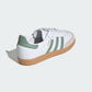 adidas Samba OG Cloud White Silver Green (GS)