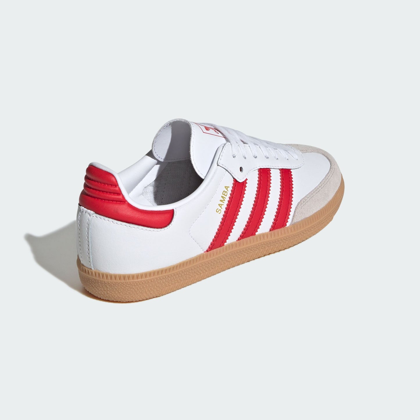 adidas Samba OG Cloud White Better Scarlet Gum (GS)
