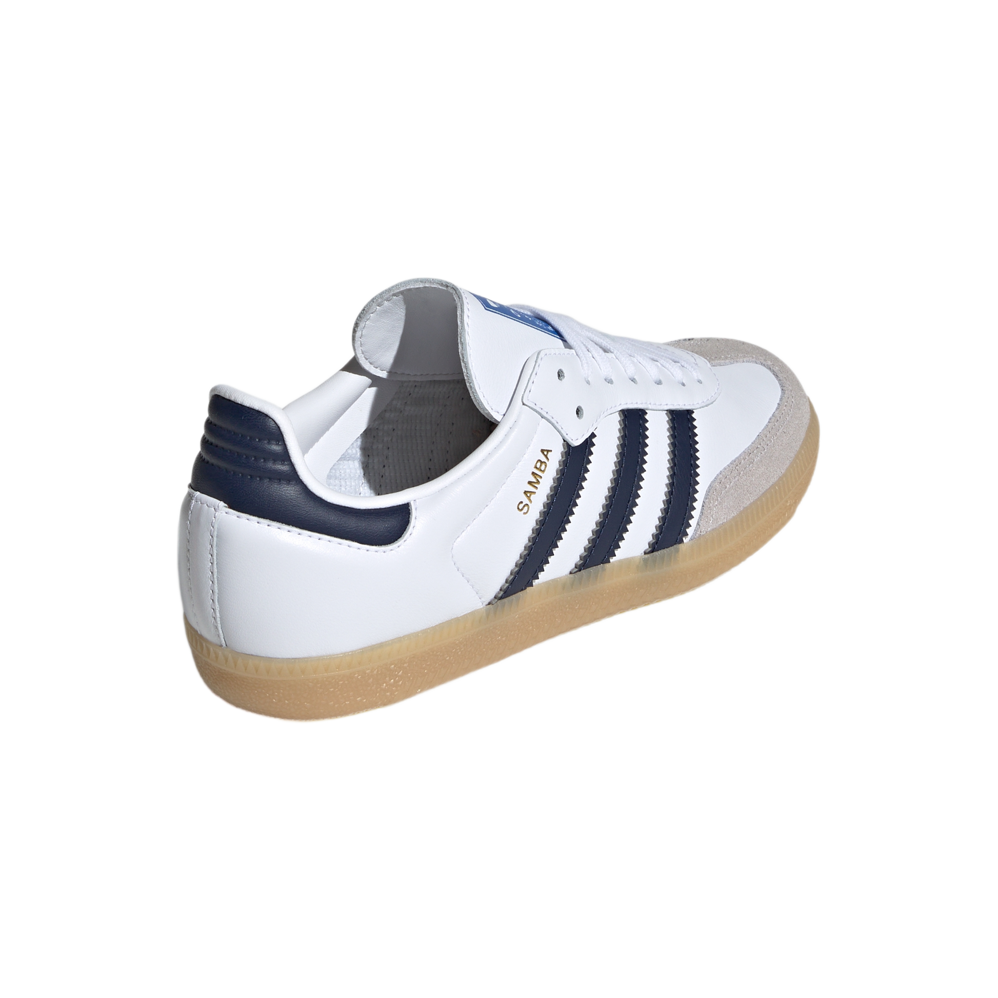 adidas Samba OG Cloud White Collegiate Navy Gum (GS)