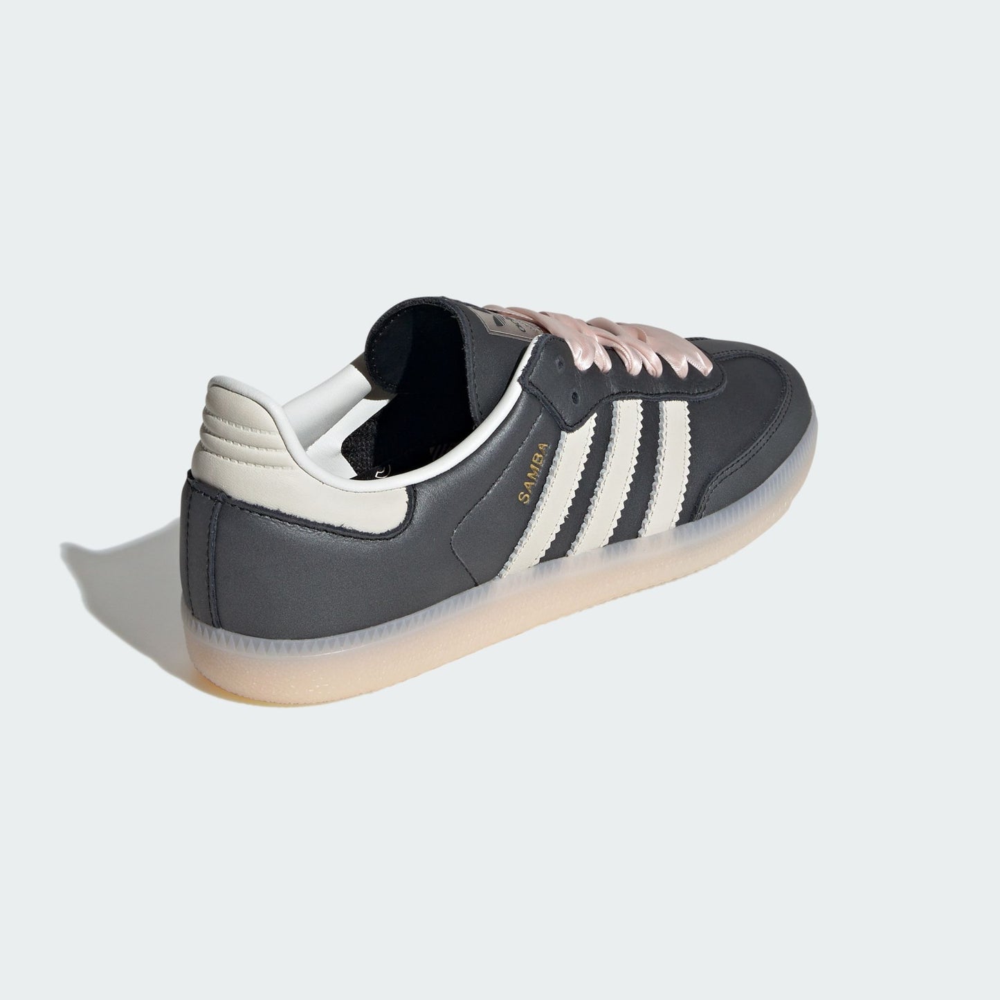 adidas Samba OG Black Pink Ribbon Laces (Women's)