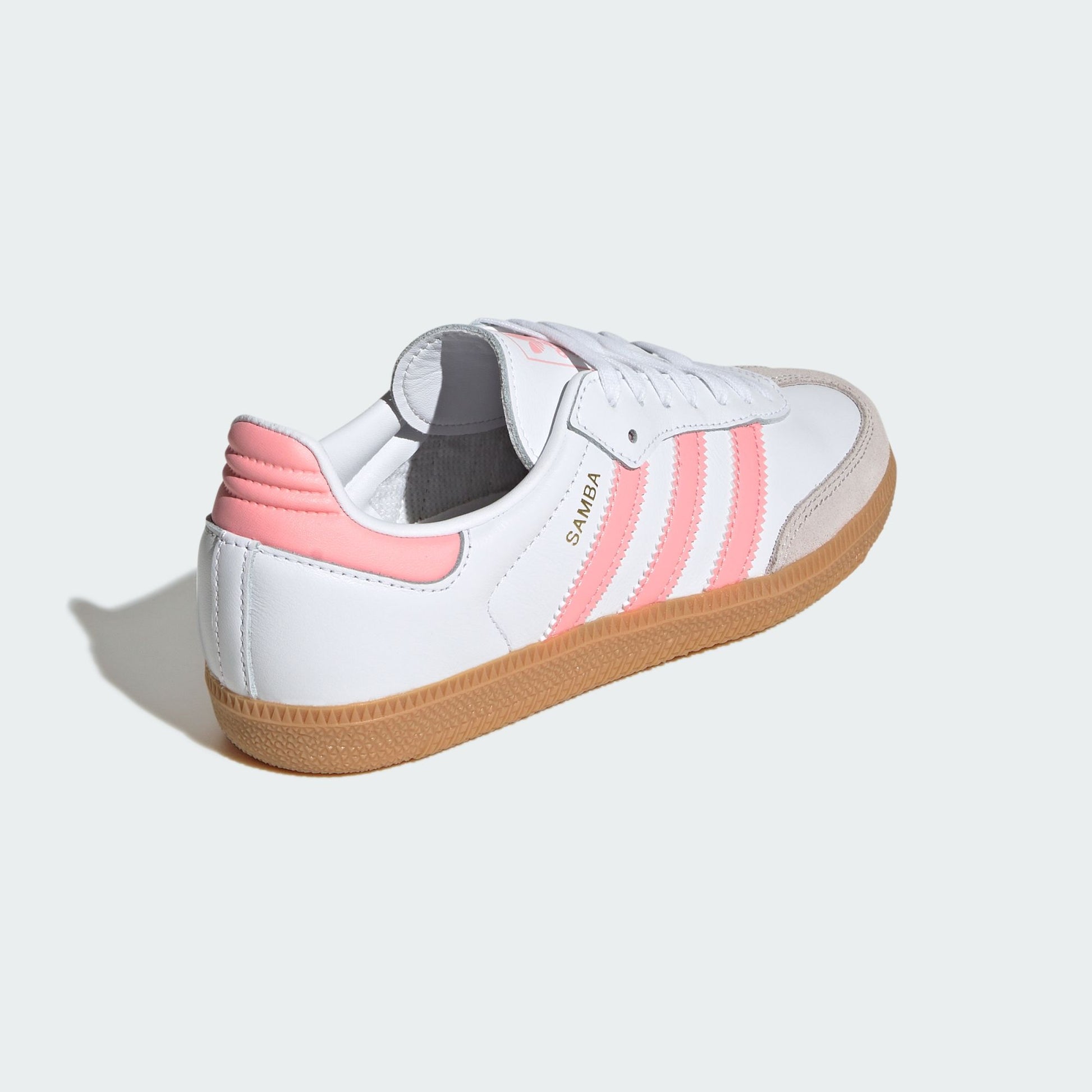 adidas Samba OG White Coral Pink (GS)