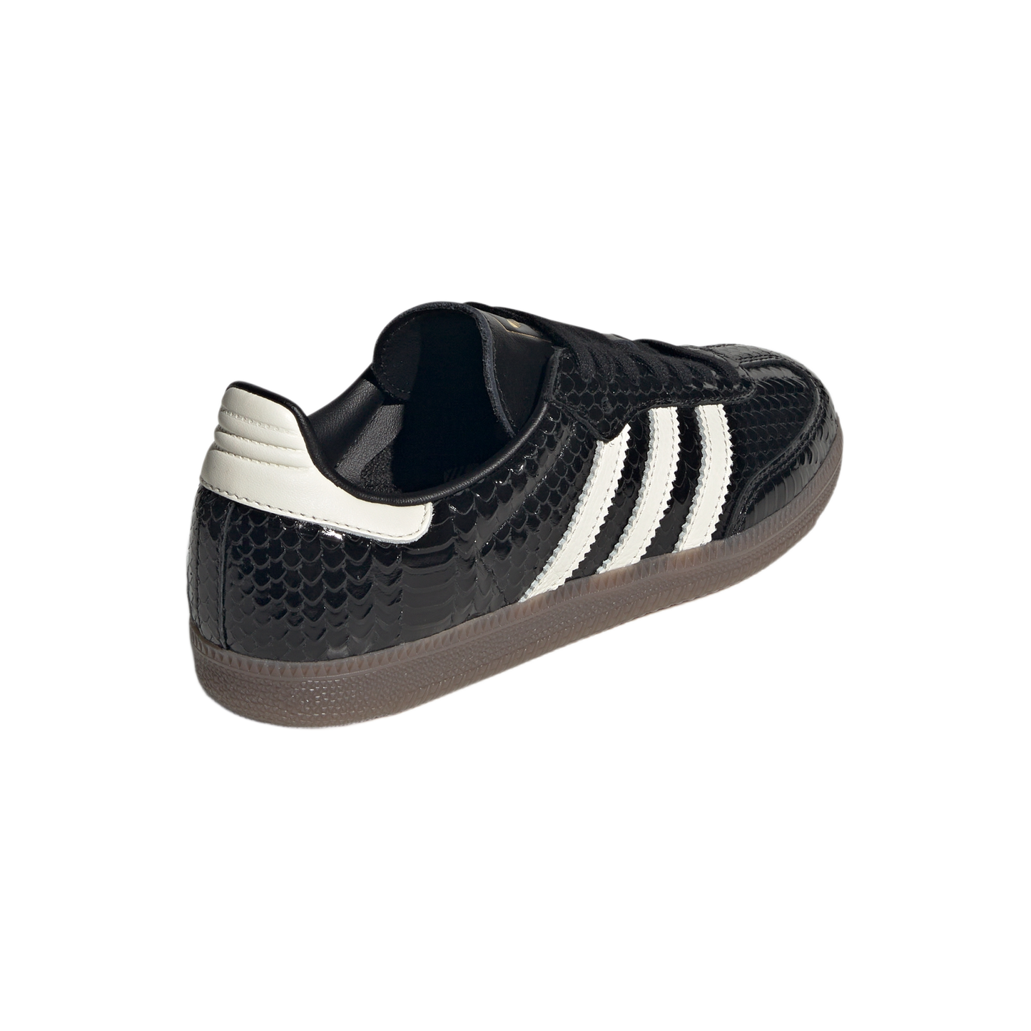 adidas Samba OG Patent Snakeskin Black Off White (Women's)