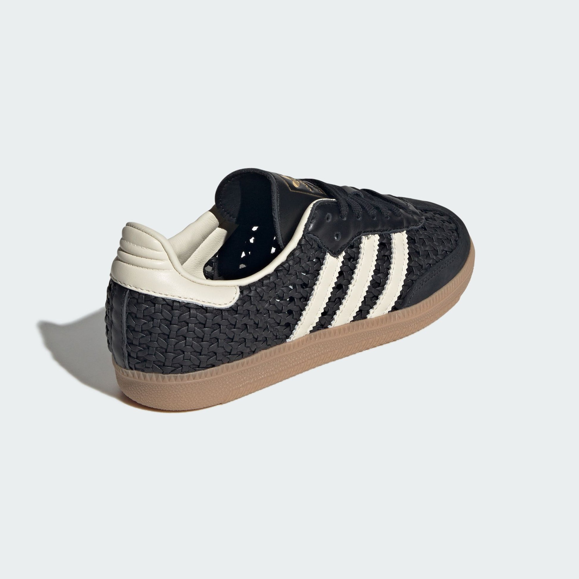 adidas Samba OG Basketweave Black Cream White (Women's)