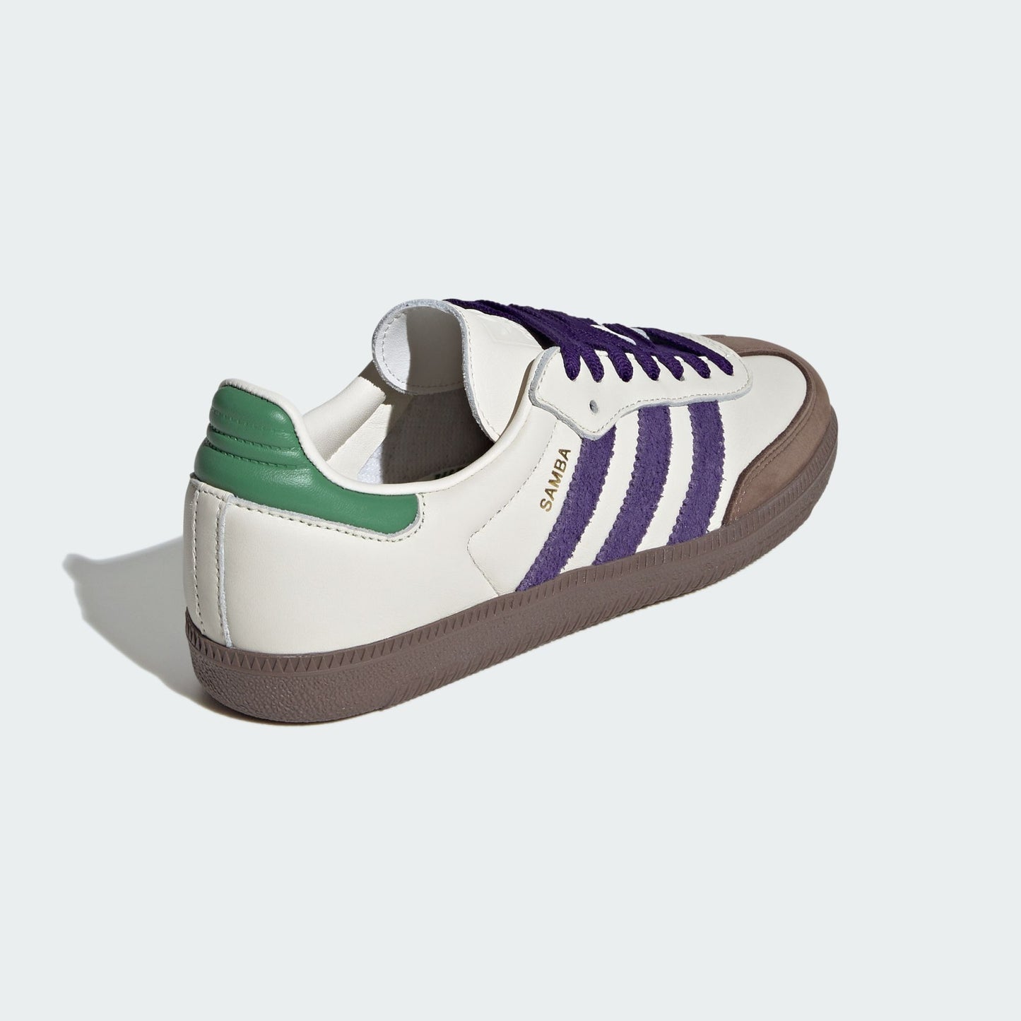 adidas Samba OG Off White Core Purple Green Brown (Women's)