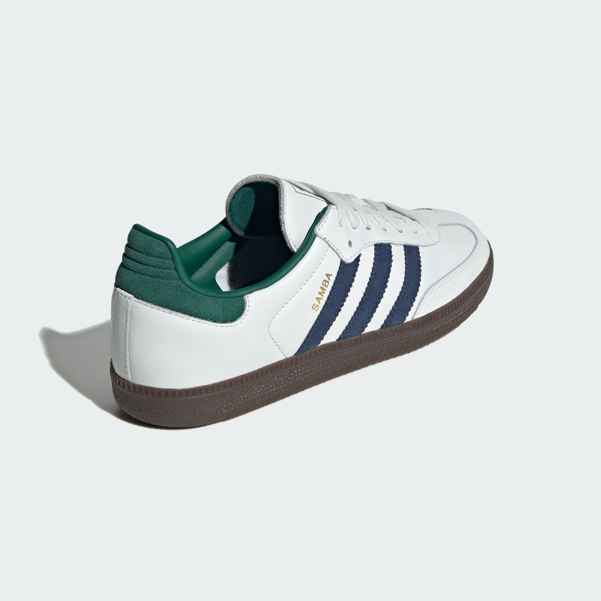 adidas Samba OG Black White Collegiate Green