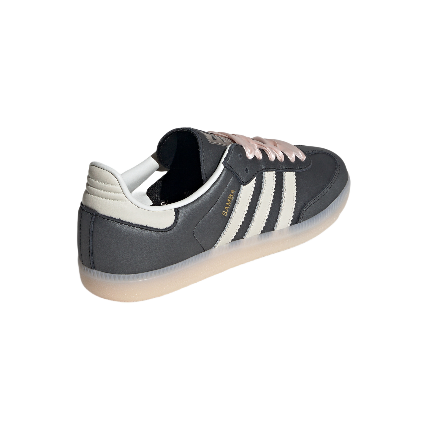 adidas Samba OG Black Pink Ribbon Laces (Women's)