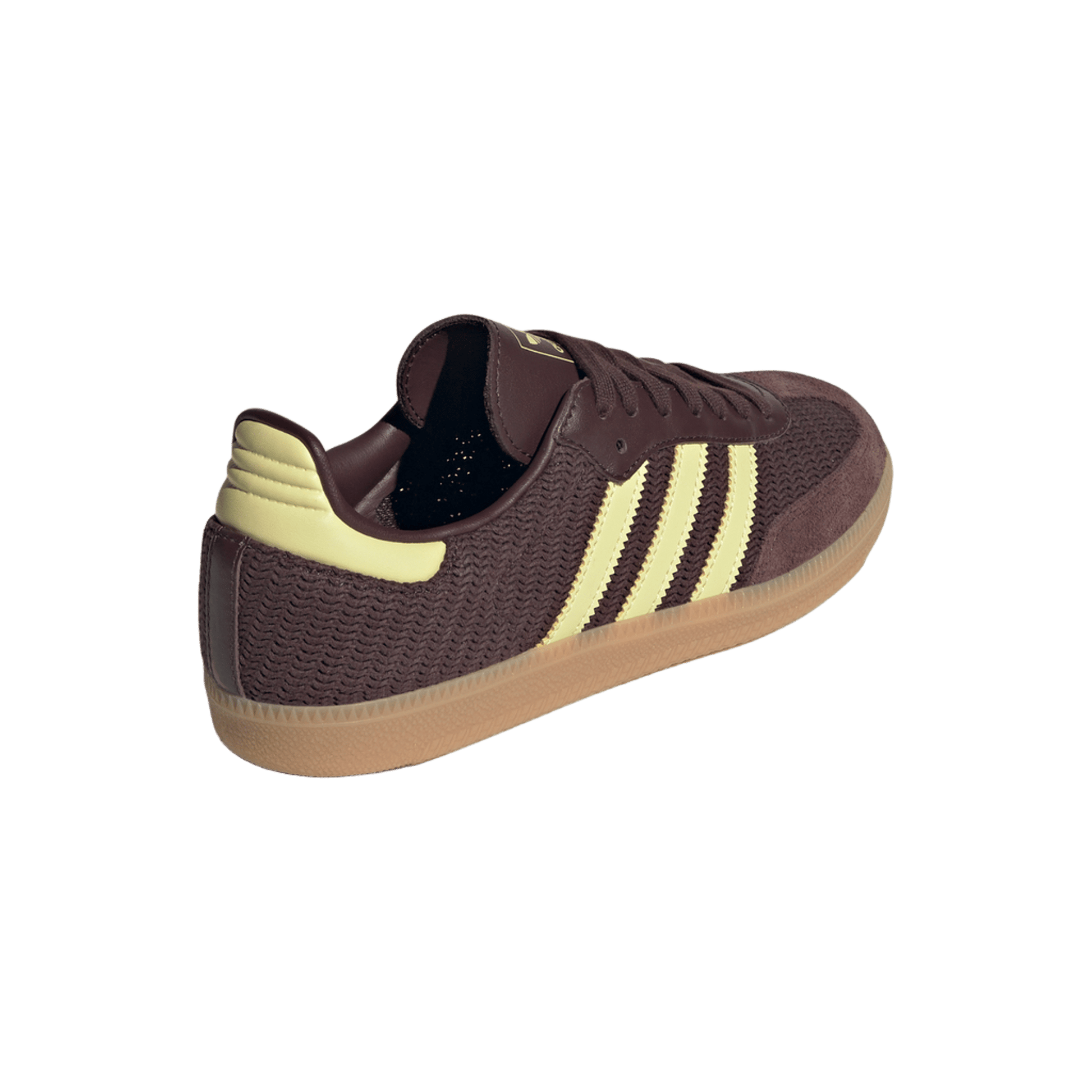 adidas Samba OG Shadow Brown Powder Yellow (Women's)