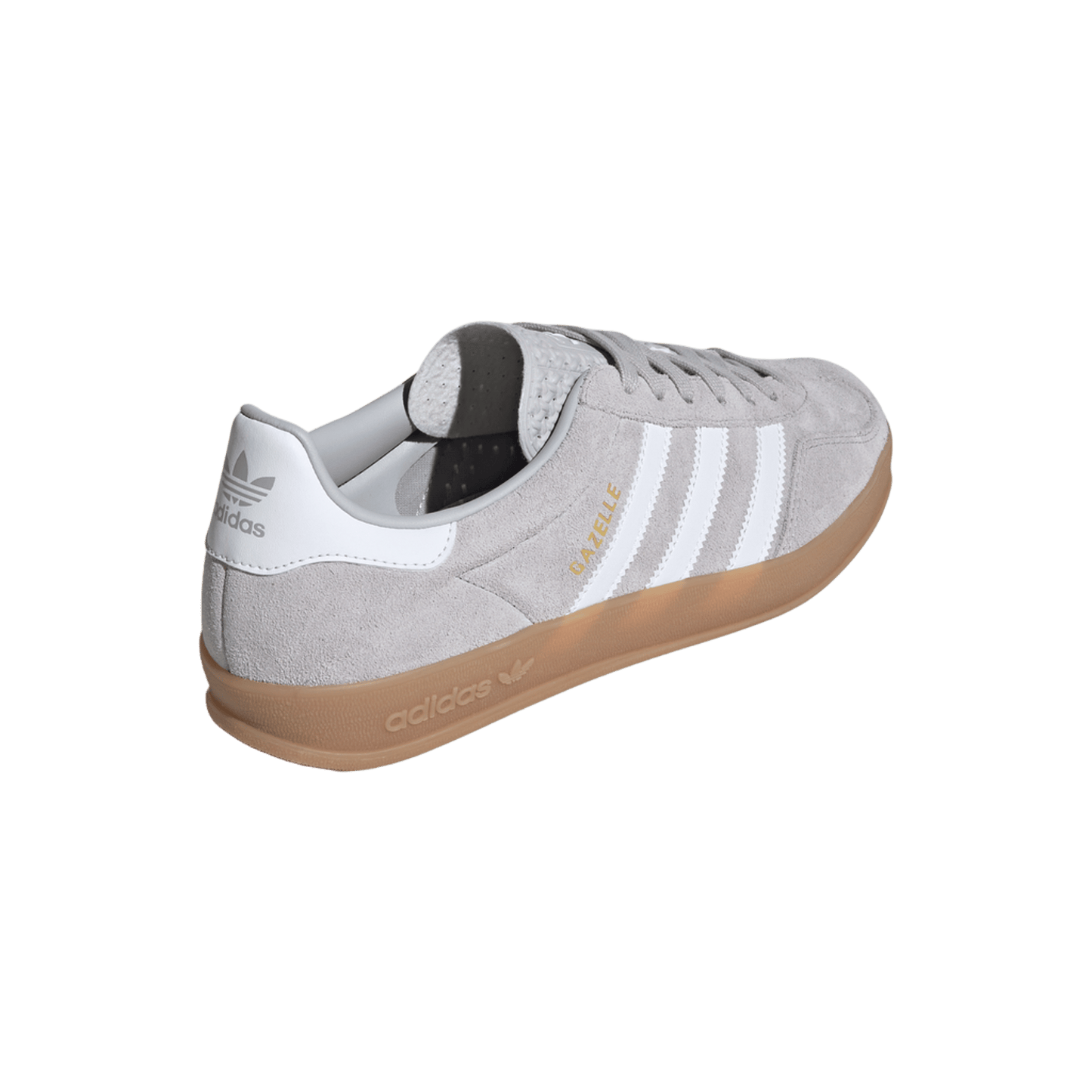 adidas Gazelle Indoor Grey Cloud White Gold Metallic