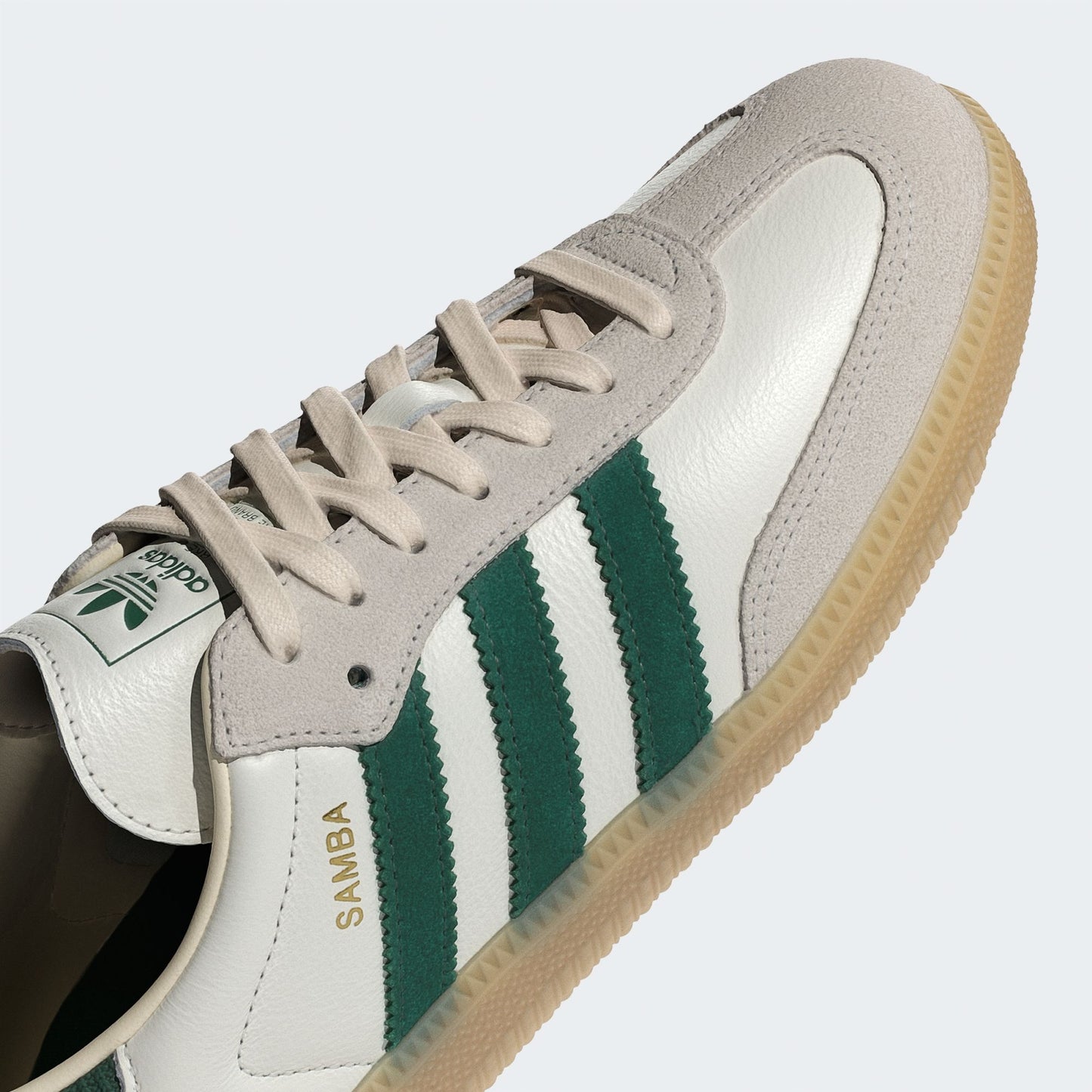 adidas Samba OG White Collegiate Green Gum