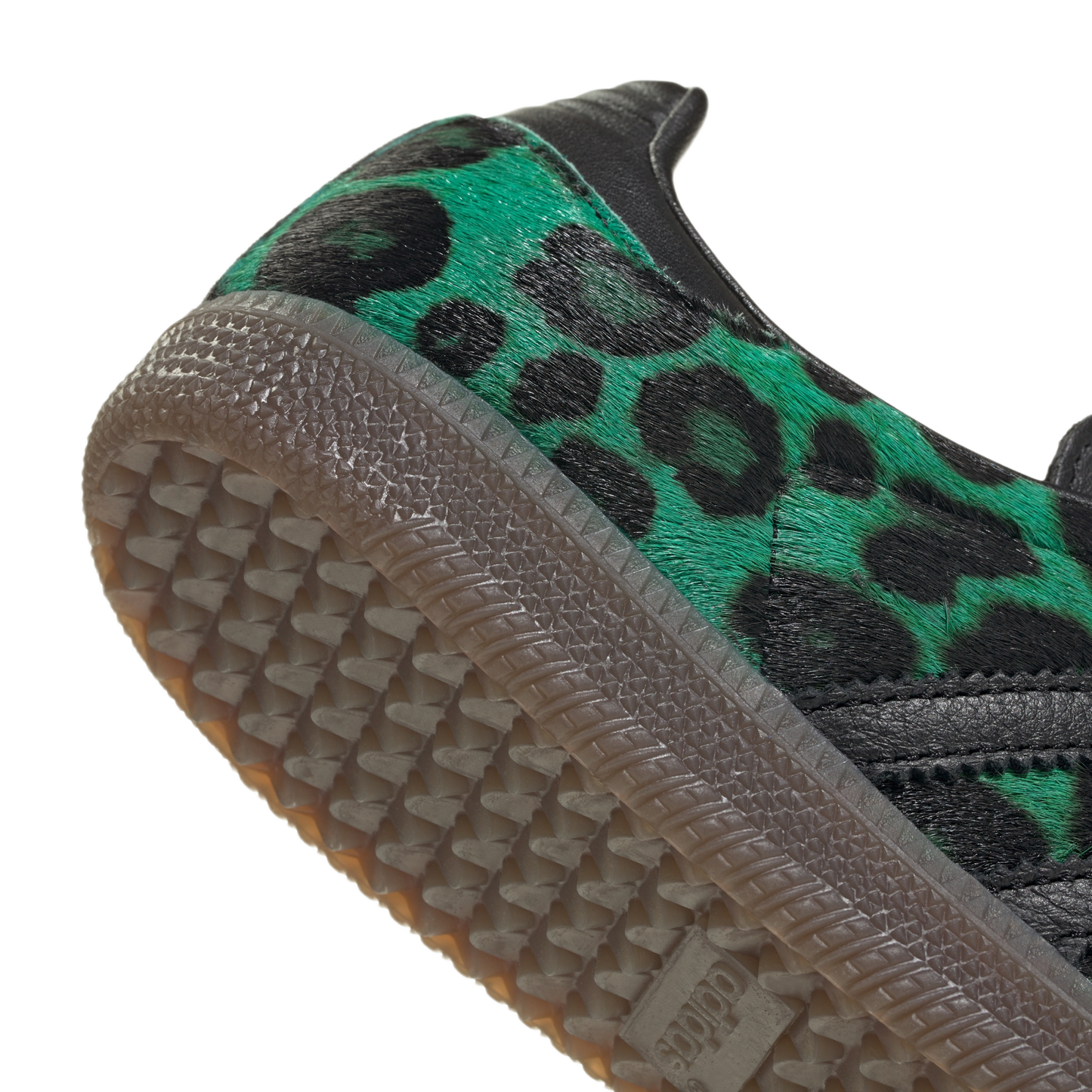 adidas Samba Semi Screaming Green Core Black Gold Metallic (Women's)
