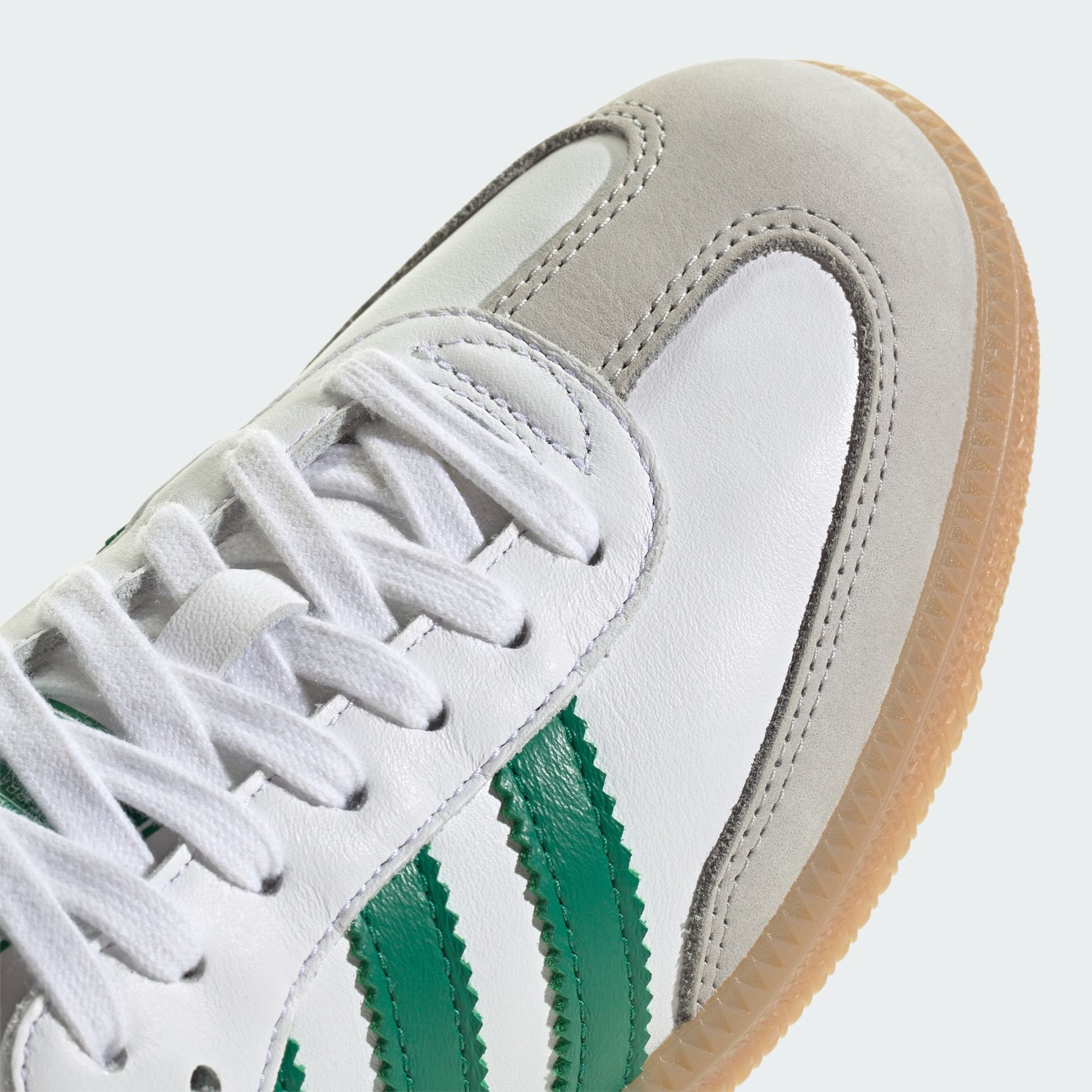 adidas Samba OG White Bold Green Collegiate Green (Women's)