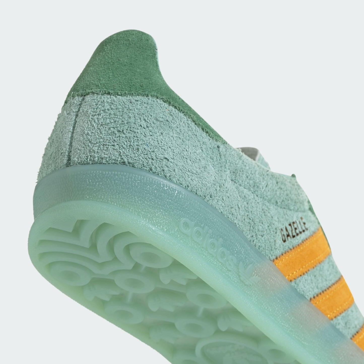 adidas Gazelle Indoor Hazy Green Crew Yellow (Women's)