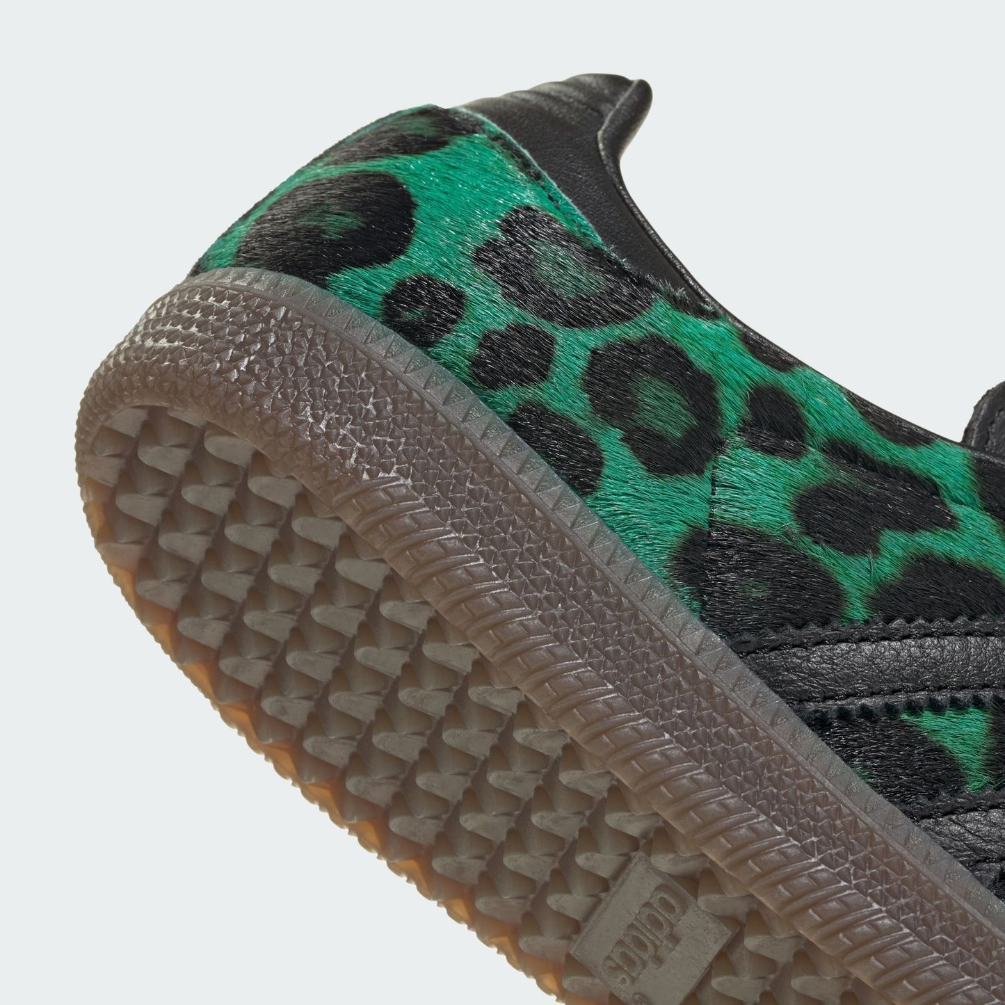 adidas Samba Semi Screaming Green Core Black Gold Metallic (Women's)