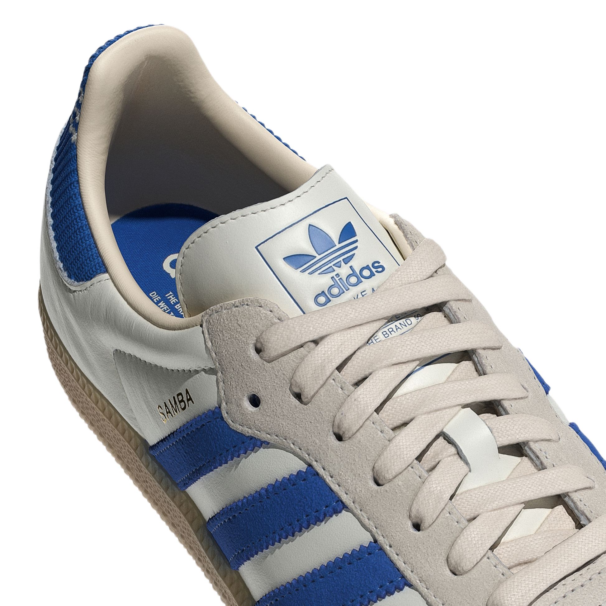 adidas Samba OG Cloud White Blue Gum