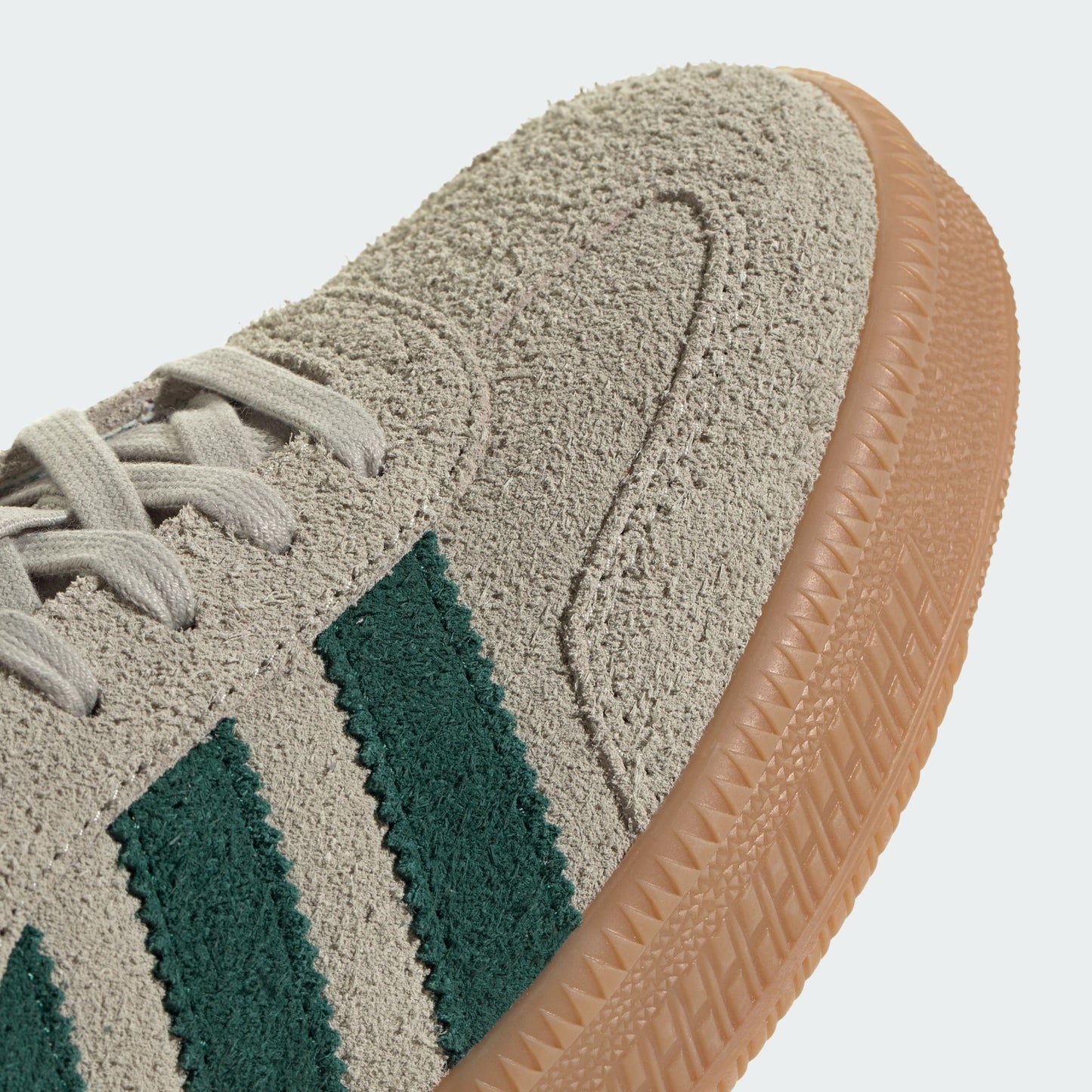 adidas Samba XLG Putty Grey Collegiate Green