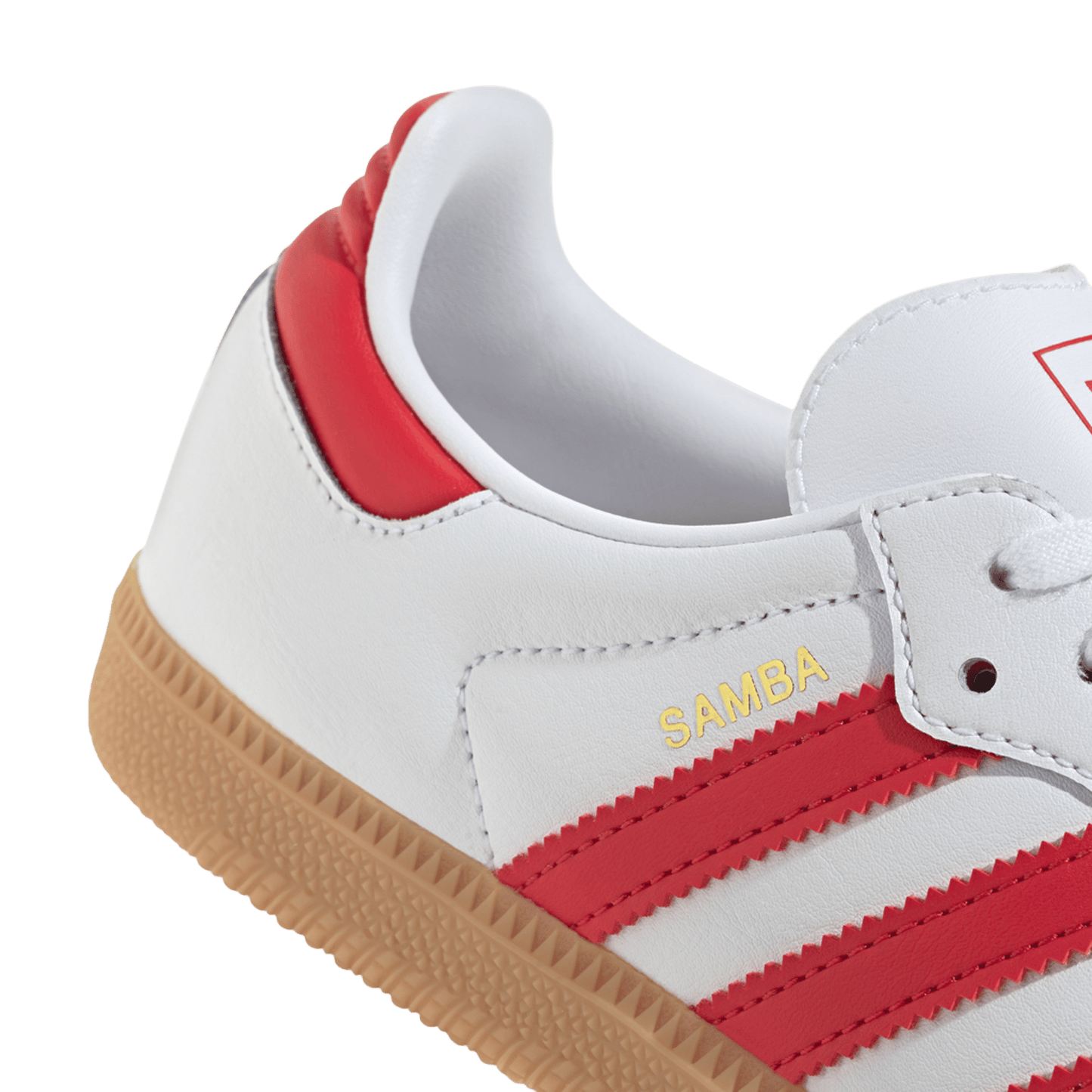 adidas Samba OG Cloud White Better Scarlet Gum (GS)