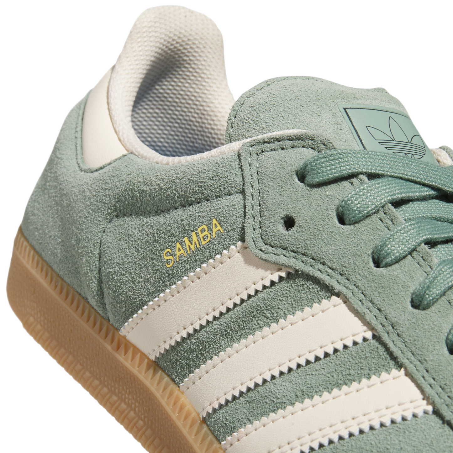 adidas Samba Silver Green Wonder White