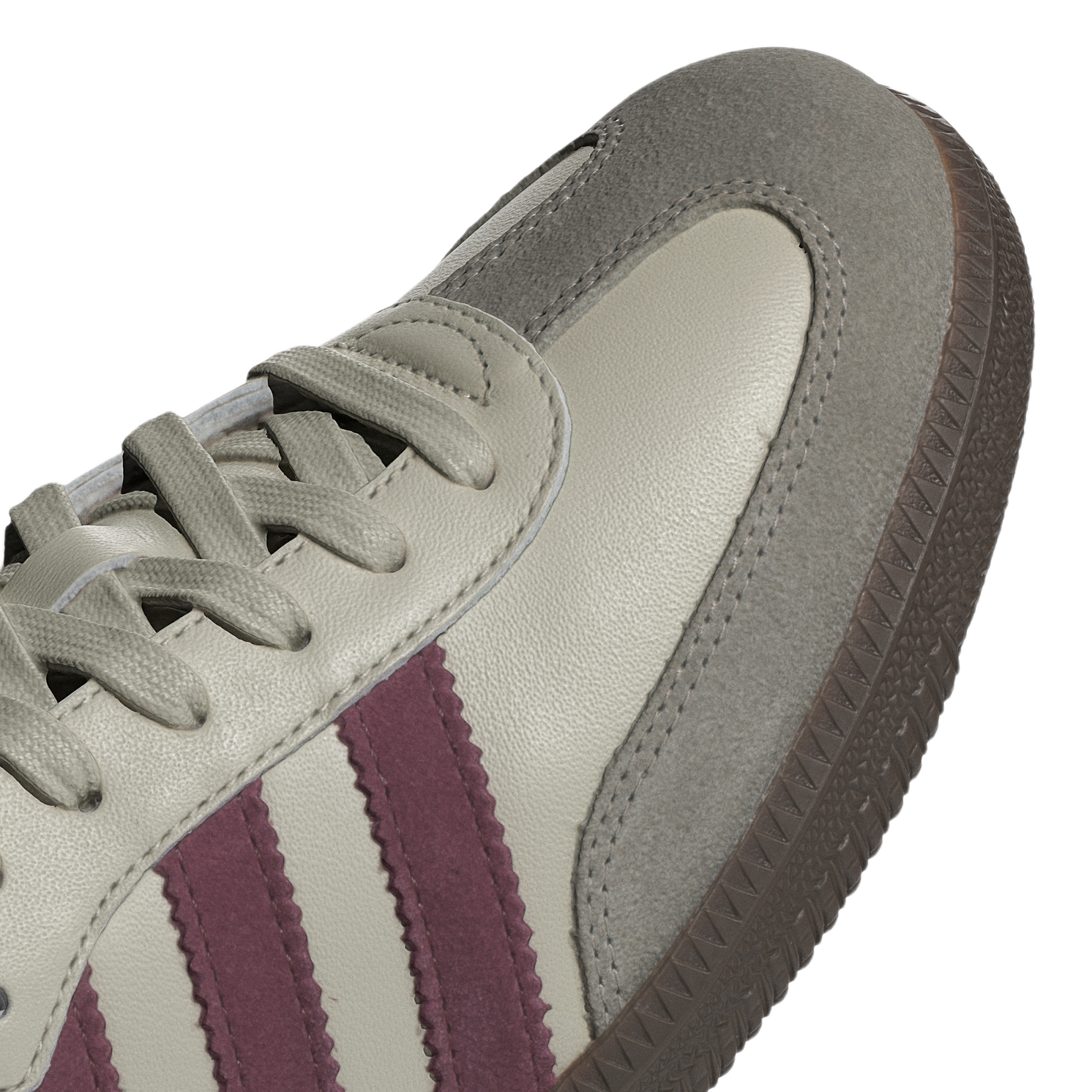 adidas Samba OG Putty Grey Maroon