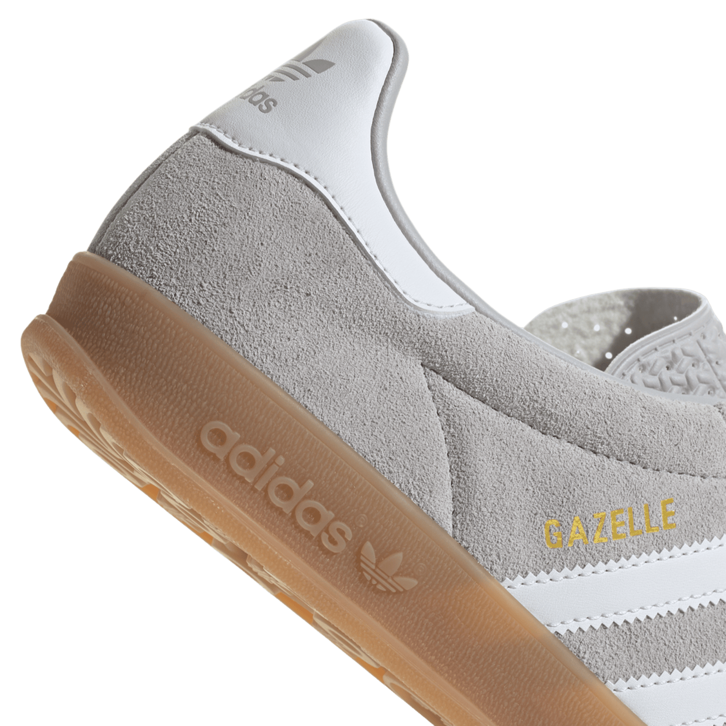 adidas Gazelle Indoor Grey Cloud White Gold Metallic