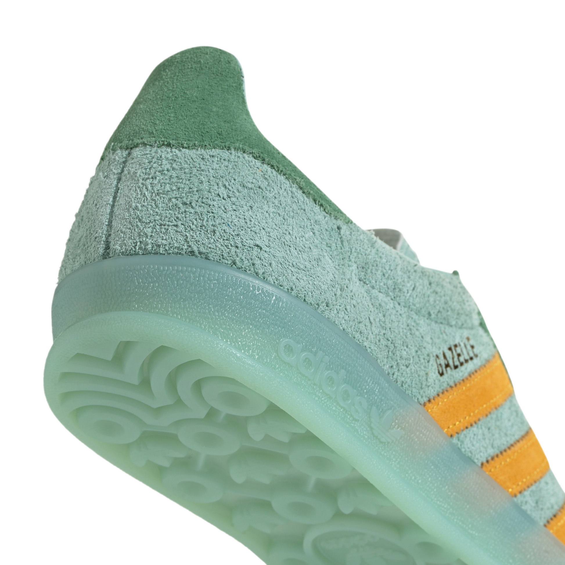 adidas Gazelle Indoor Hazy Green Crew Yellow (Women's)