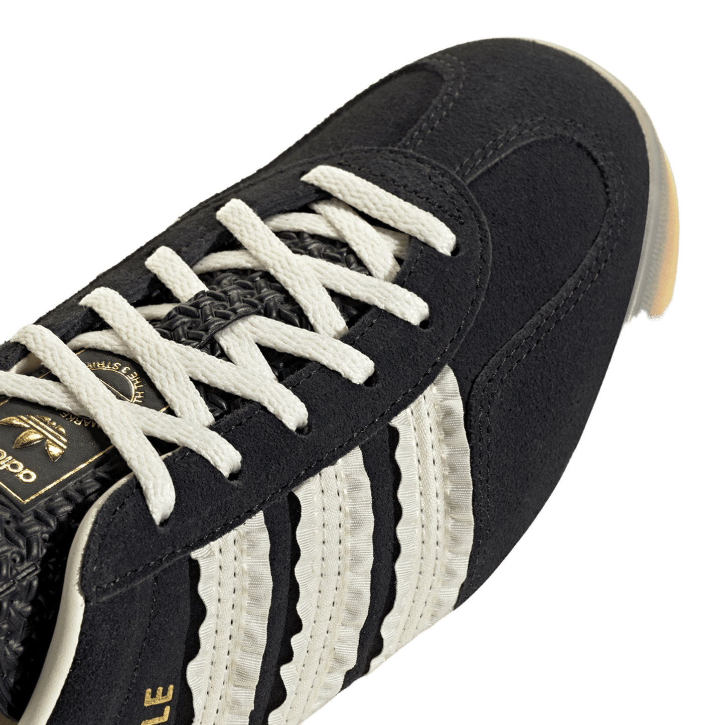 adidas Gazelle Indoor Core Black Cream White Gum (Women's)