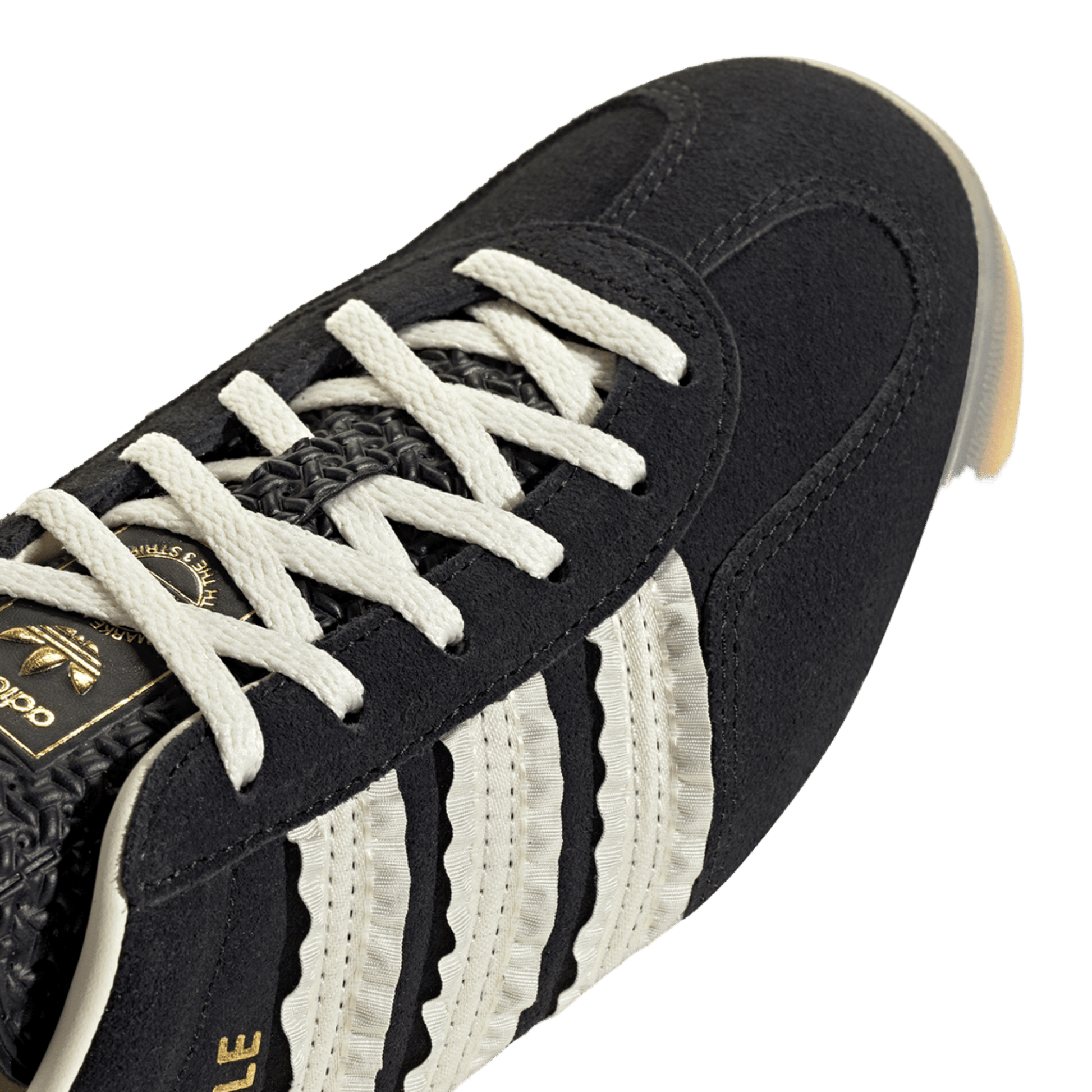 adidas Gazelle Indoor Core Black Cream White Gum (Women's)