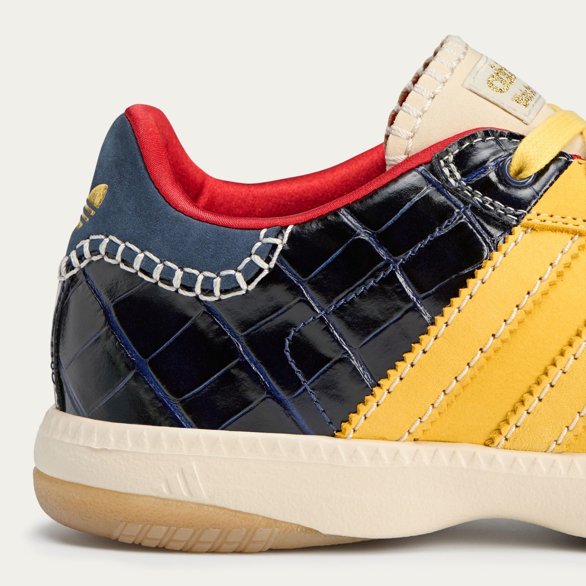 adidas Samba Millennium Wales Bonner Fade Gold Navy Croc