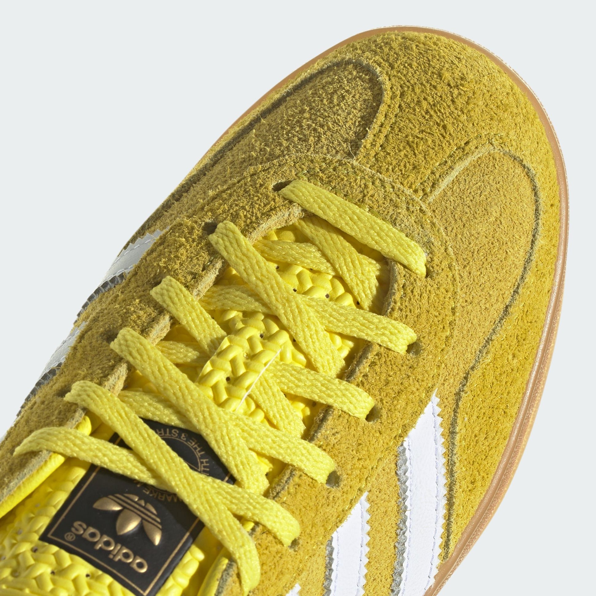 adidas Gazelle Indoor Bright Yellow Collegiate Burgundy (Women's)