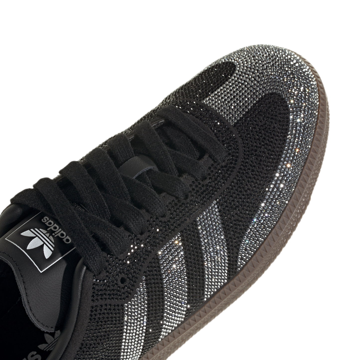 adidas Samba OG Rhinestone Black Silver (Women's)