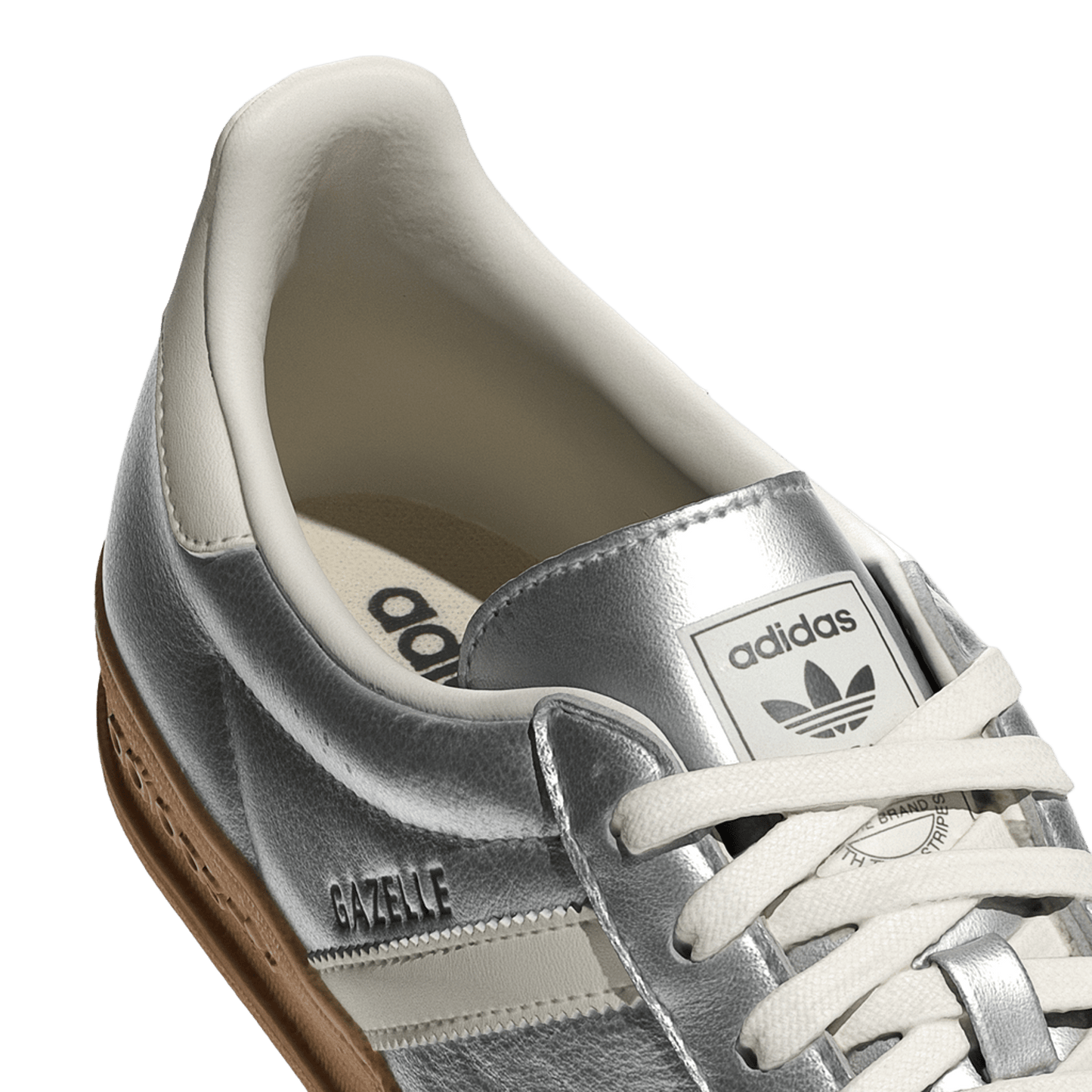 adidas Gazelle Indoor Silver Metallic Core White