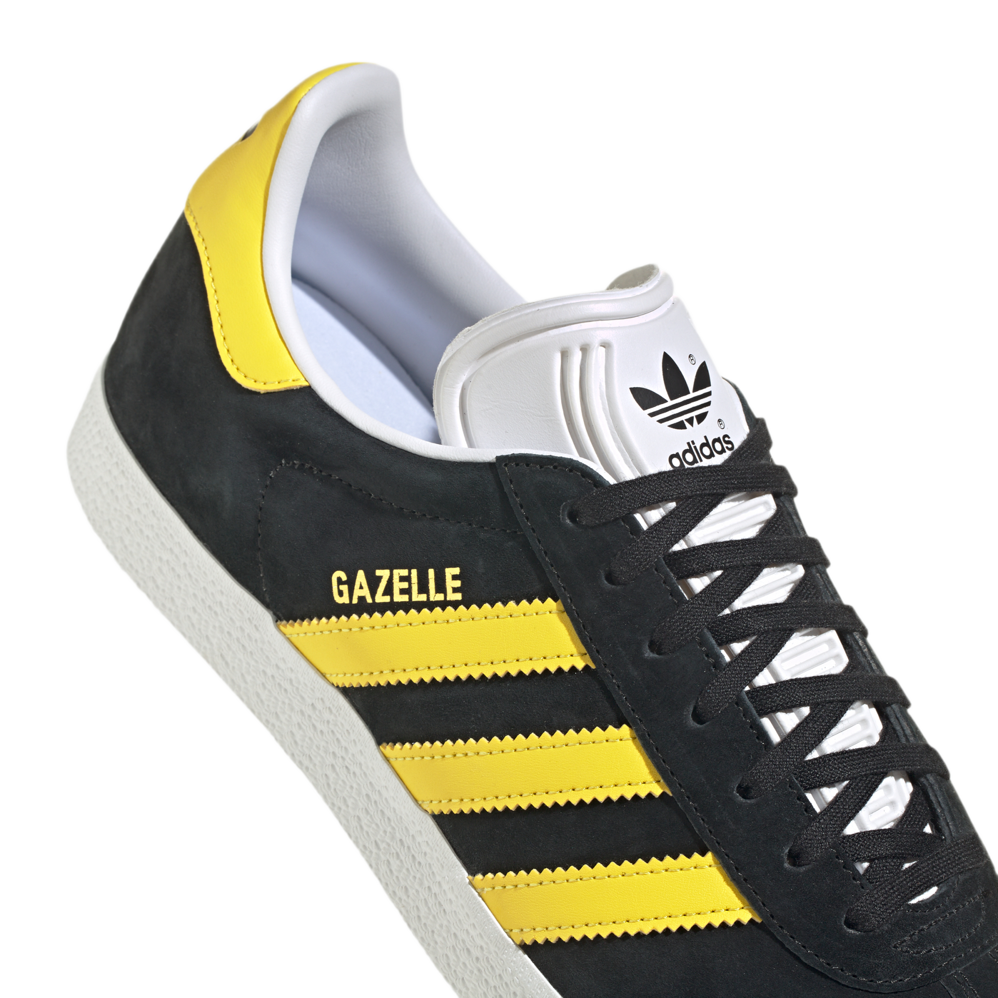 adidas Gazelle Black Impact Yellow