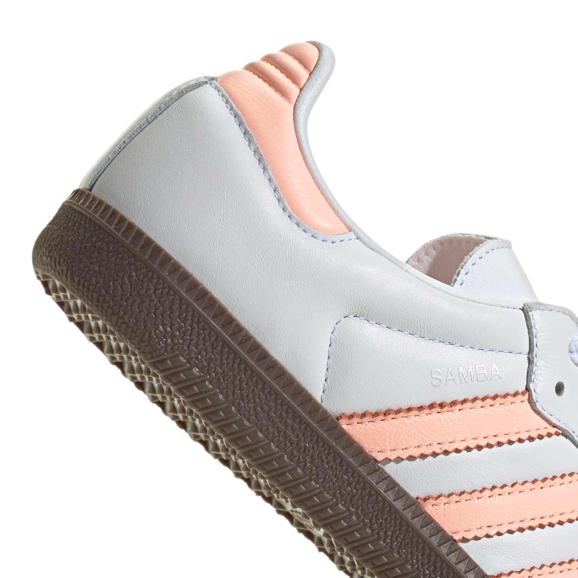 adidas Samba OG Cloud White Clear Orange Semi Coral (Women's)