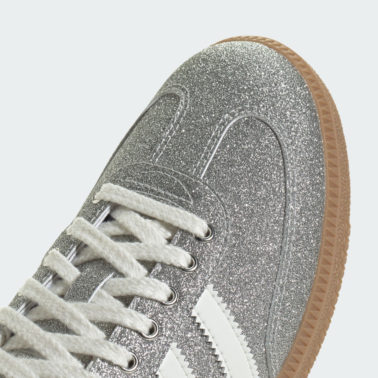 adidas Samba Shine Silver Metallic (Women's)