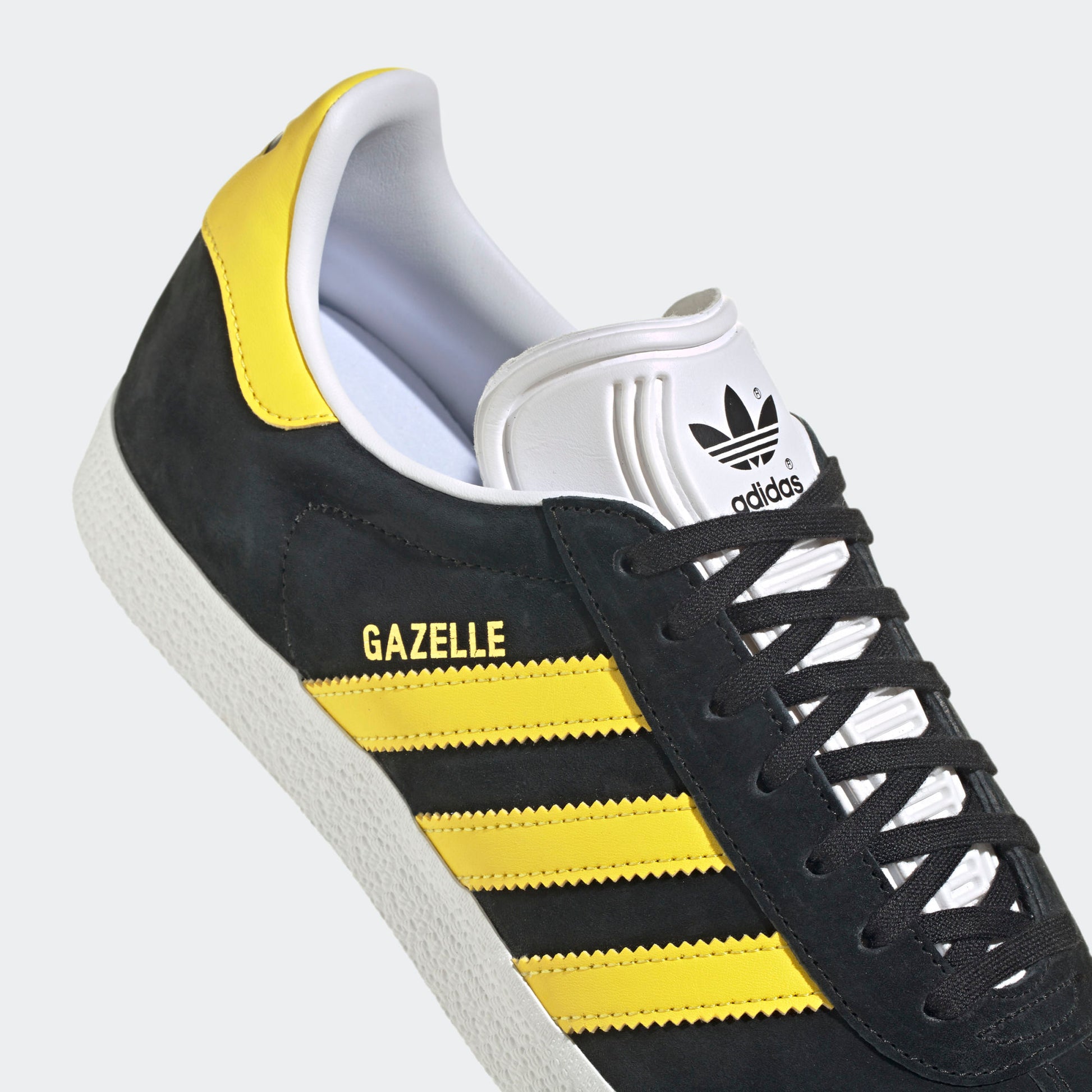 adidas Gazelle Black Impact Yellow