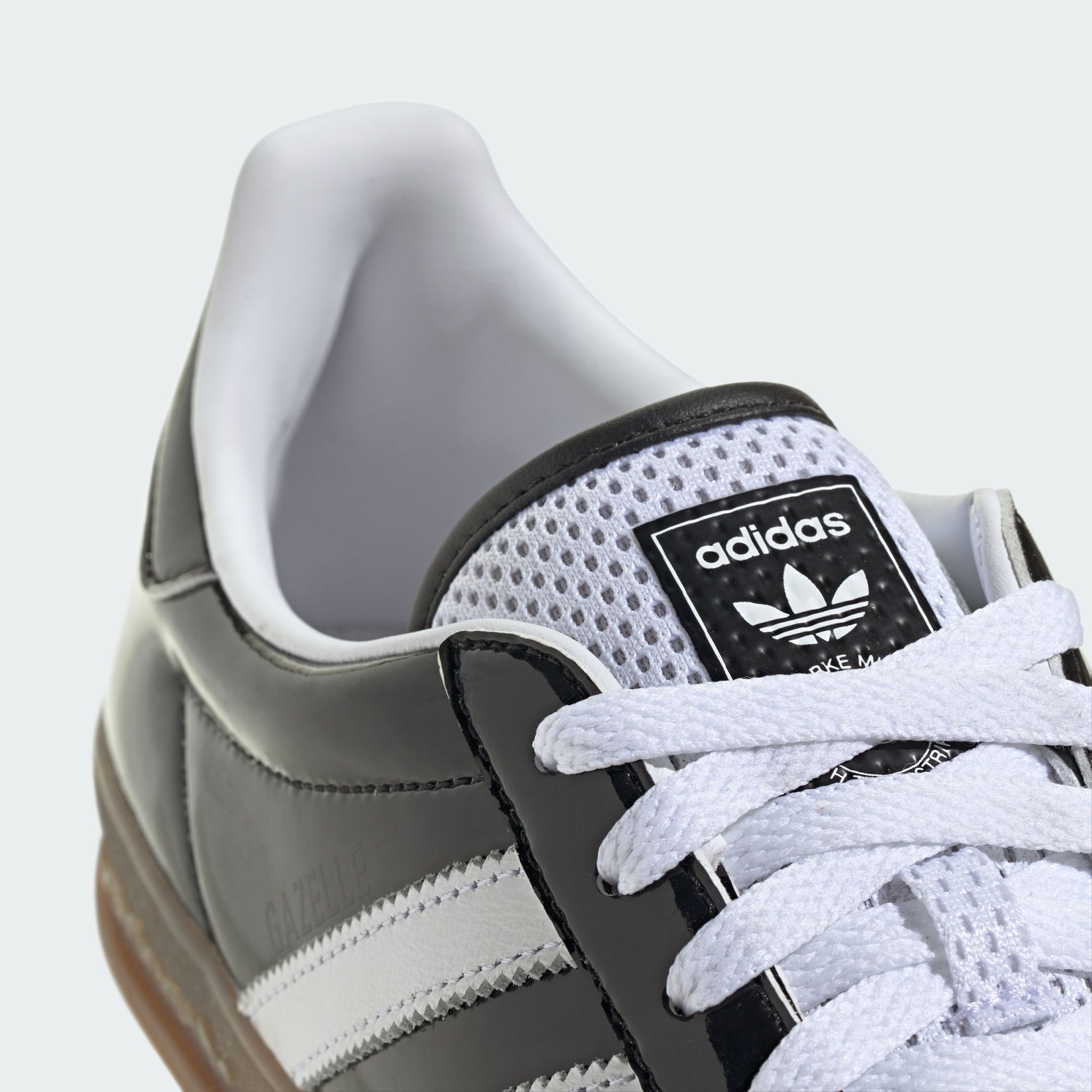 adidas Gazelle Indoor Core Black Patent Leather