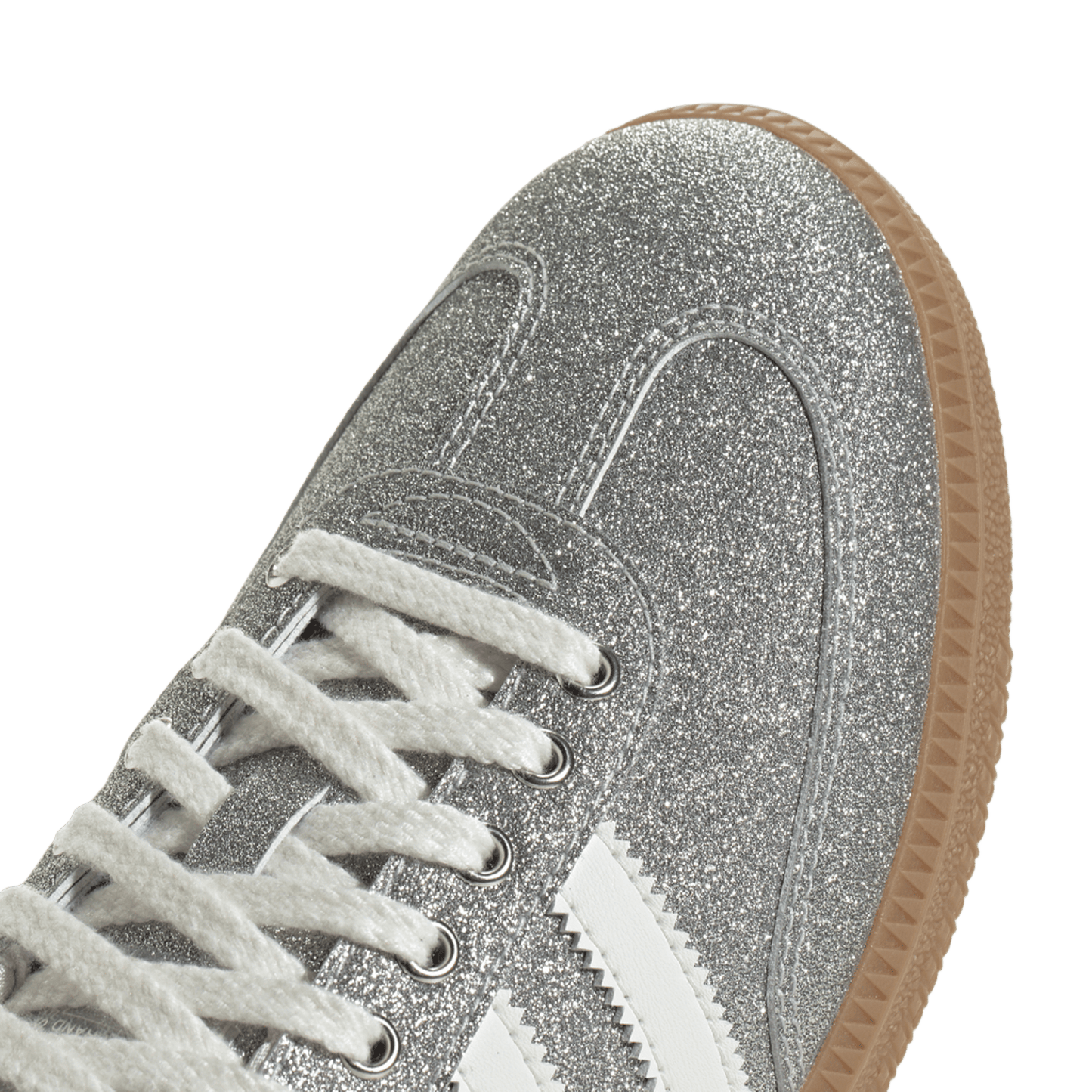 adidas Samba Shine Silver Metallic (Women's)