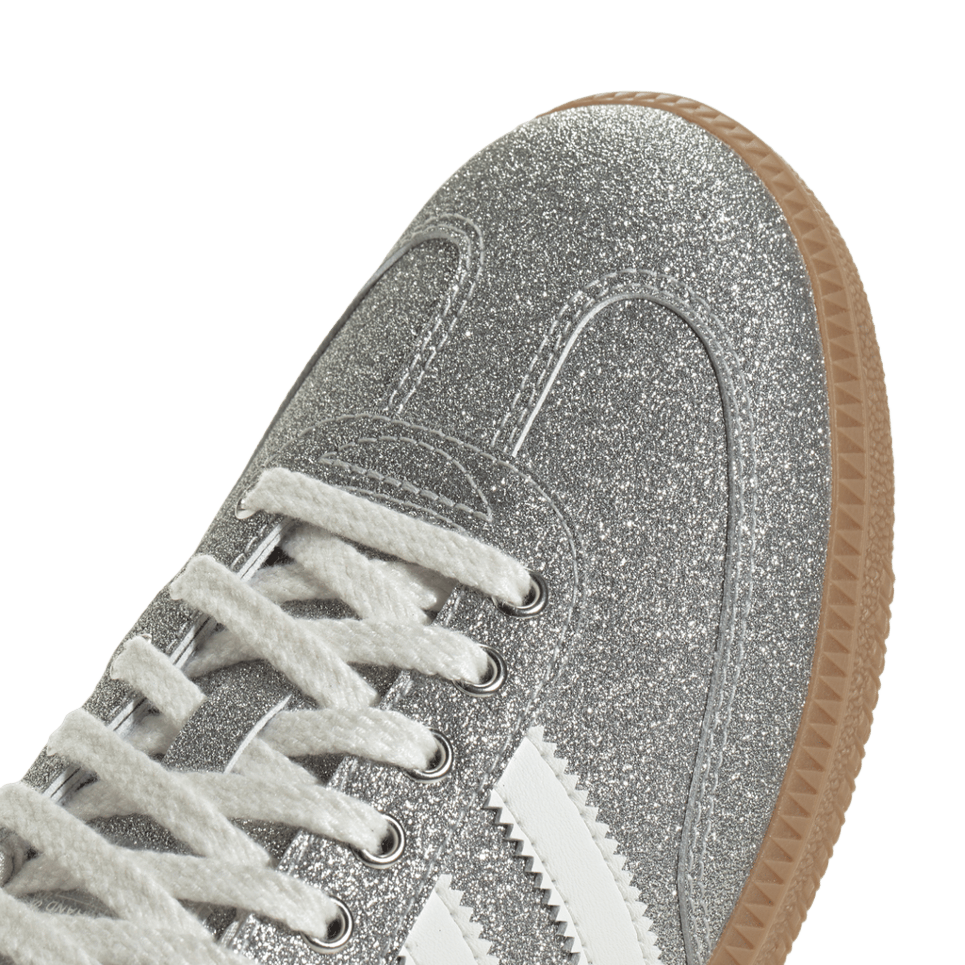 adidas Samba Shine Silver Metallic (Women's)