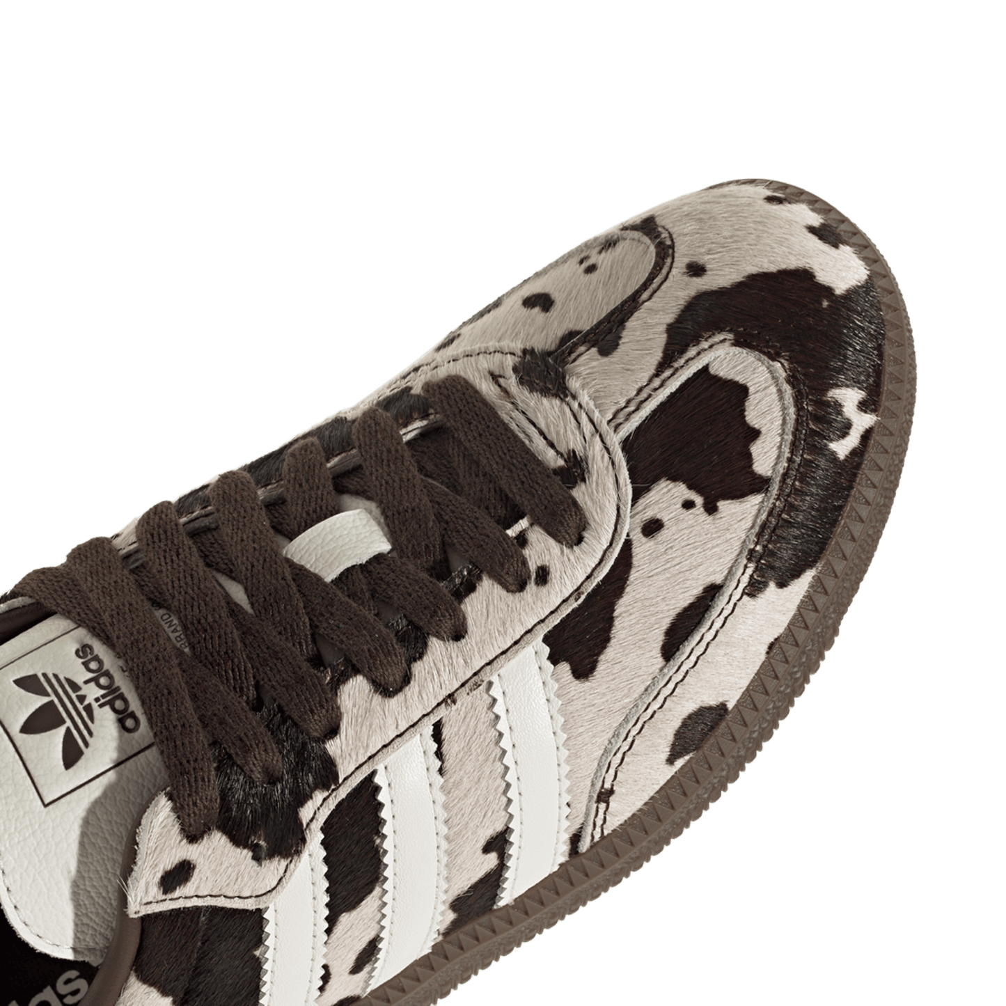 adidas Samba OG Cow Print Dark Brown White (Women's)