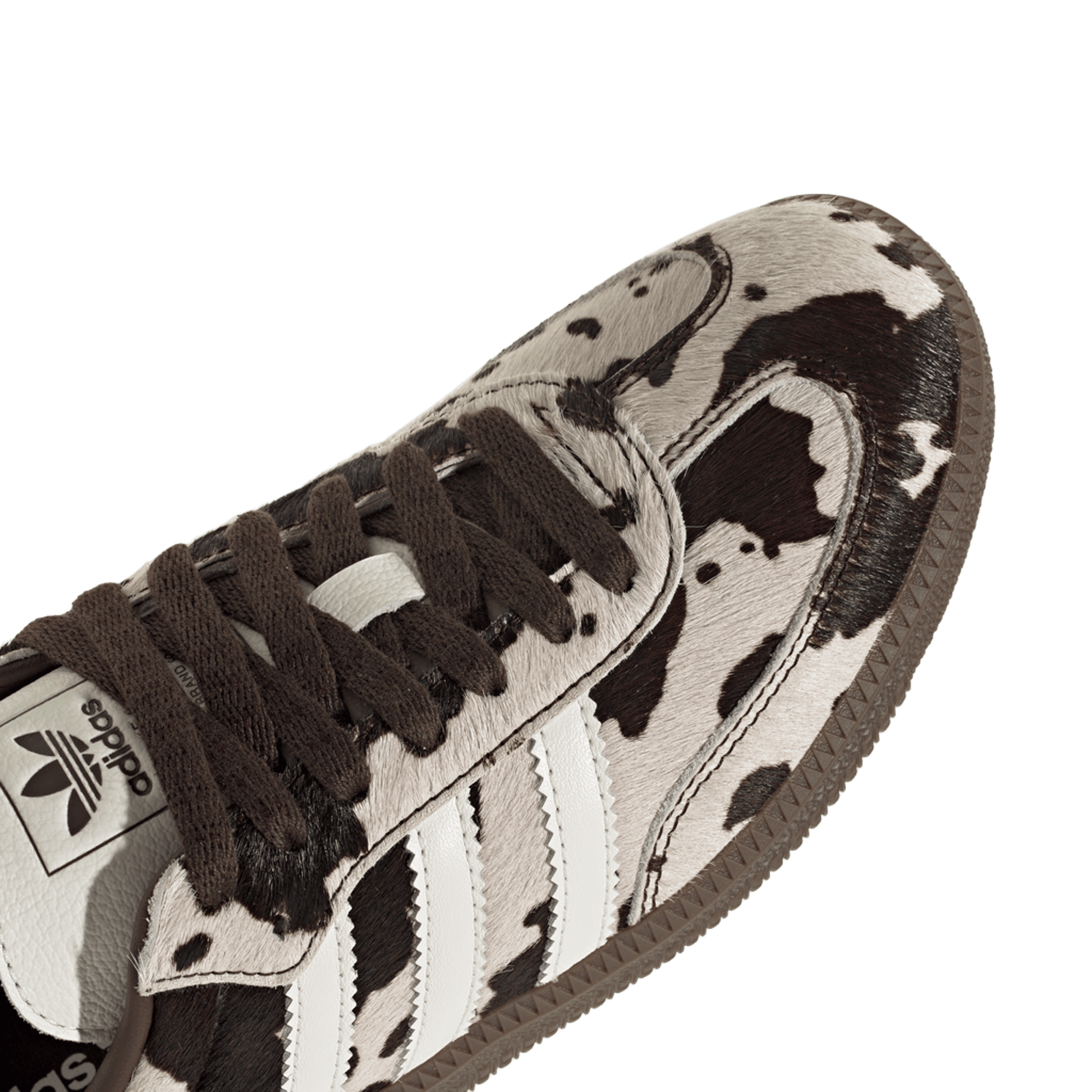 adidas Samba OG Cow Print Dark Brown White (Women's)