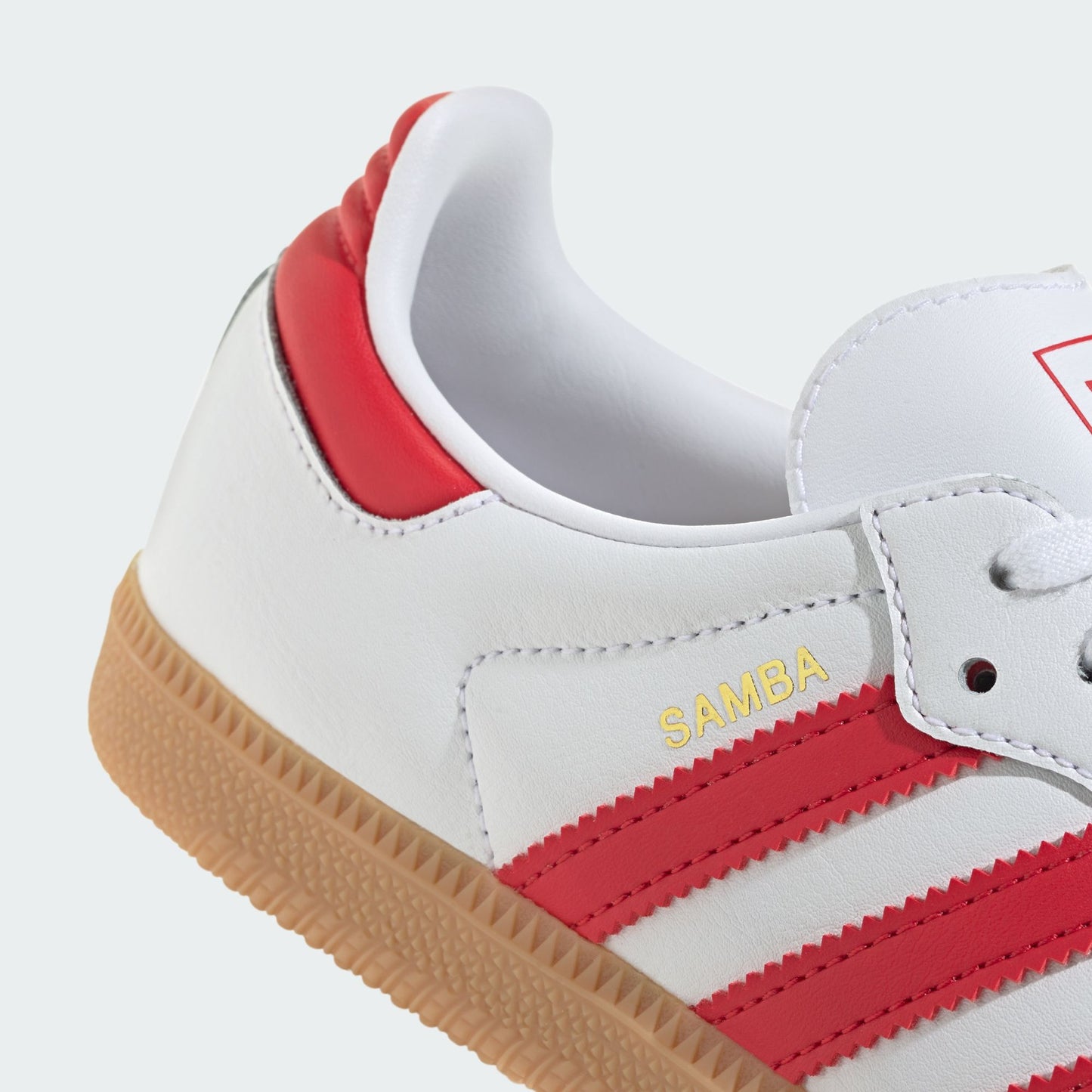 adidas Samba OG Cloud White Better Scarlet Gum (GS)