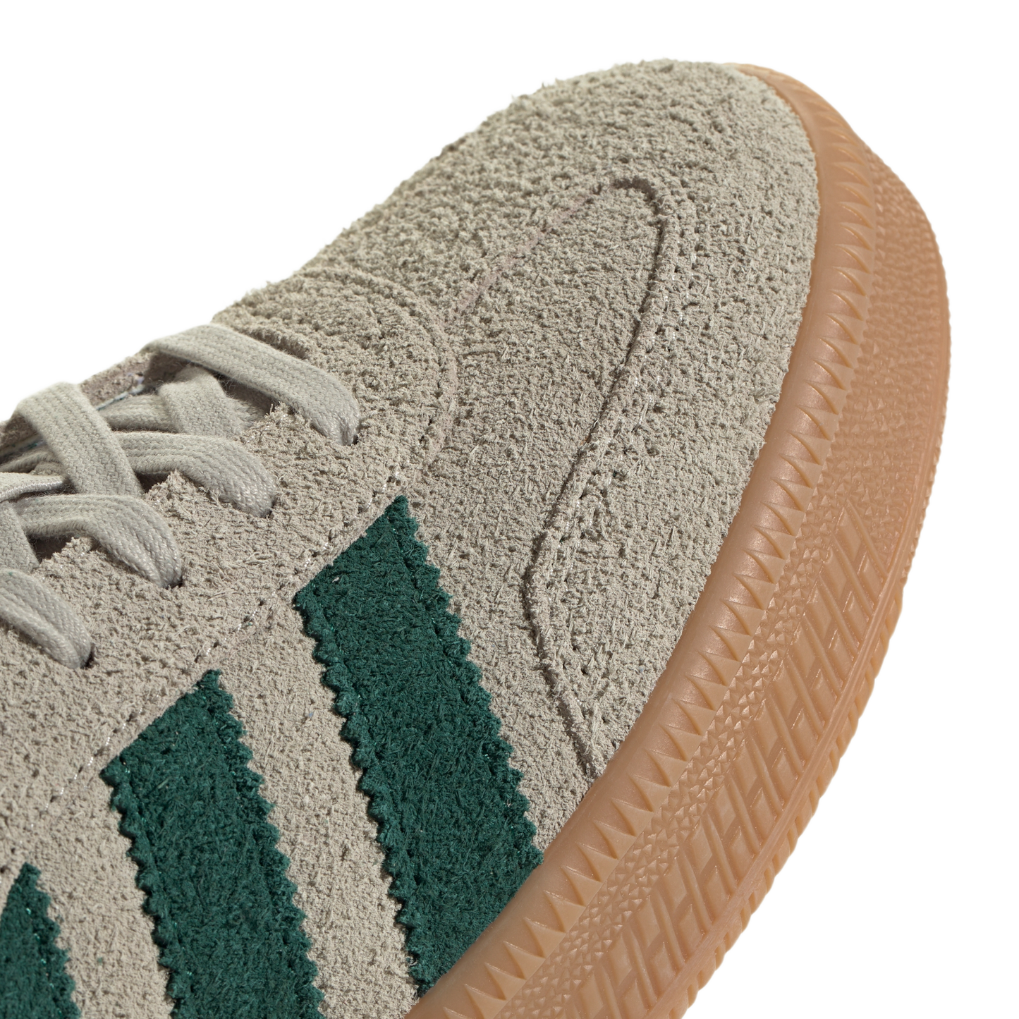 adidas Samba XLG Putty Grey Collegiate Green