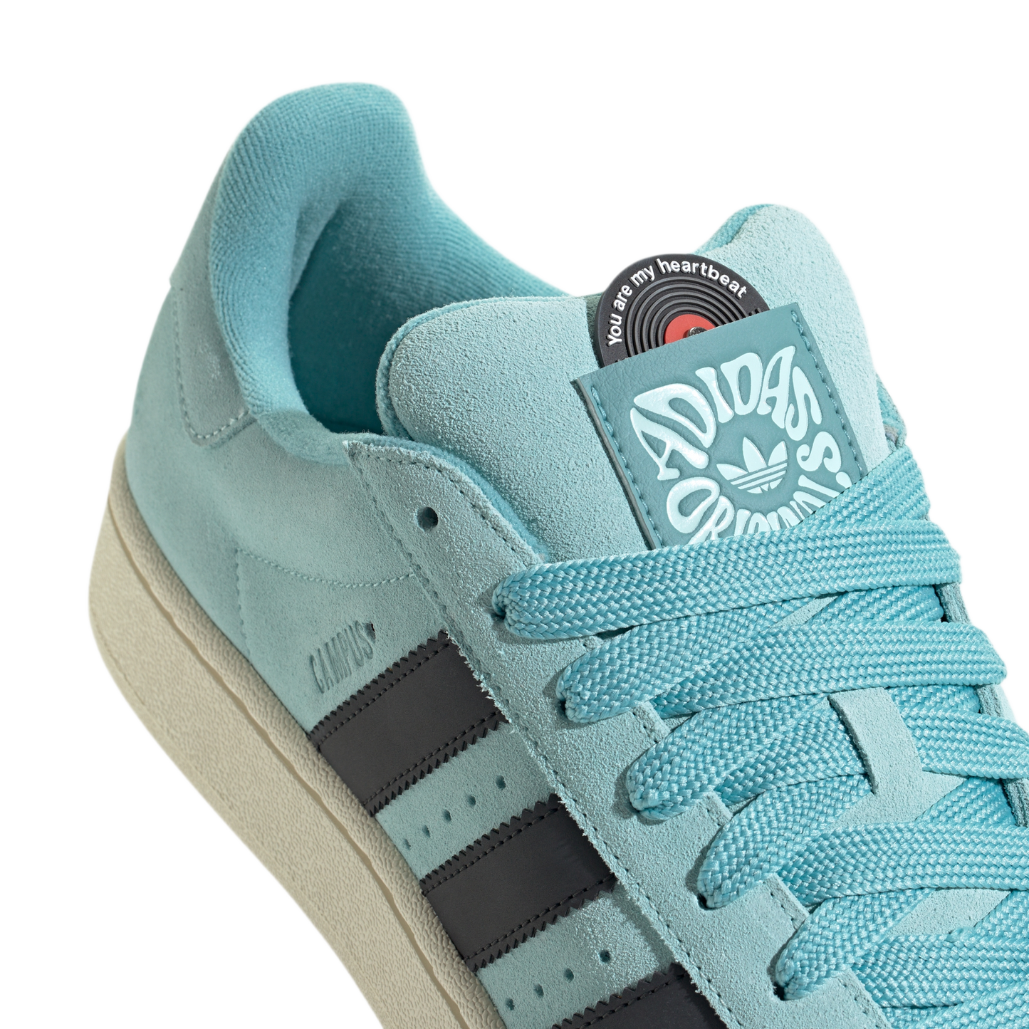adidas Campus 00s Core Black Semi Flash Aqua