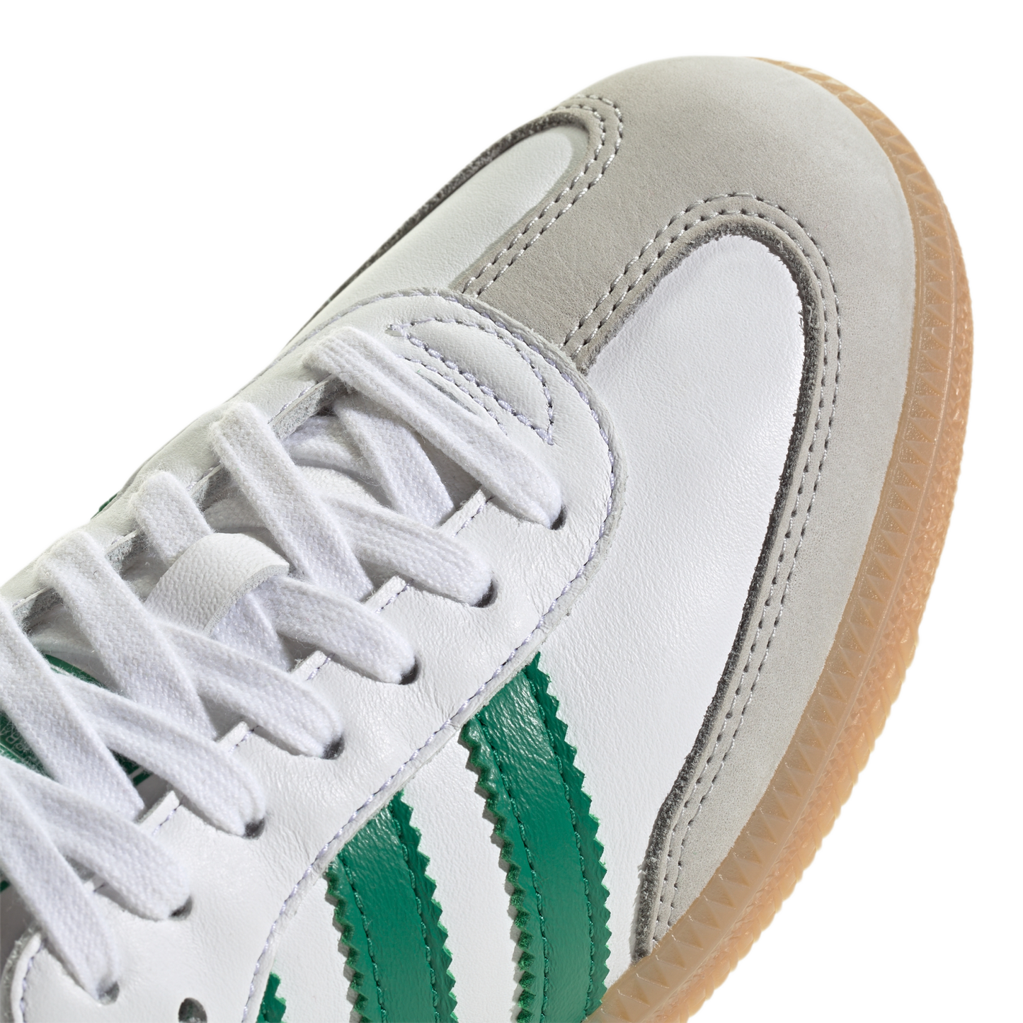 adidas Samba OG White Bold Green Collegiate Green (Women's)