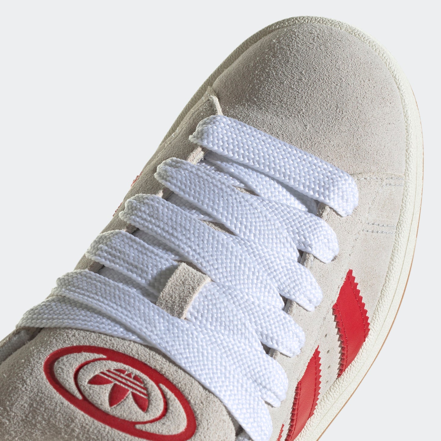 adidas Campus 00s Crystal White Better Scarlet (Women's)