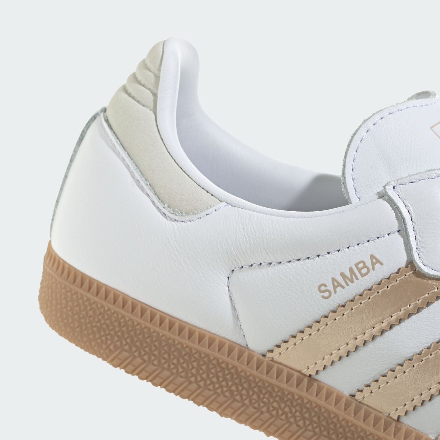 adidas Samba OG White Wonder Gold Metallic (Women's)