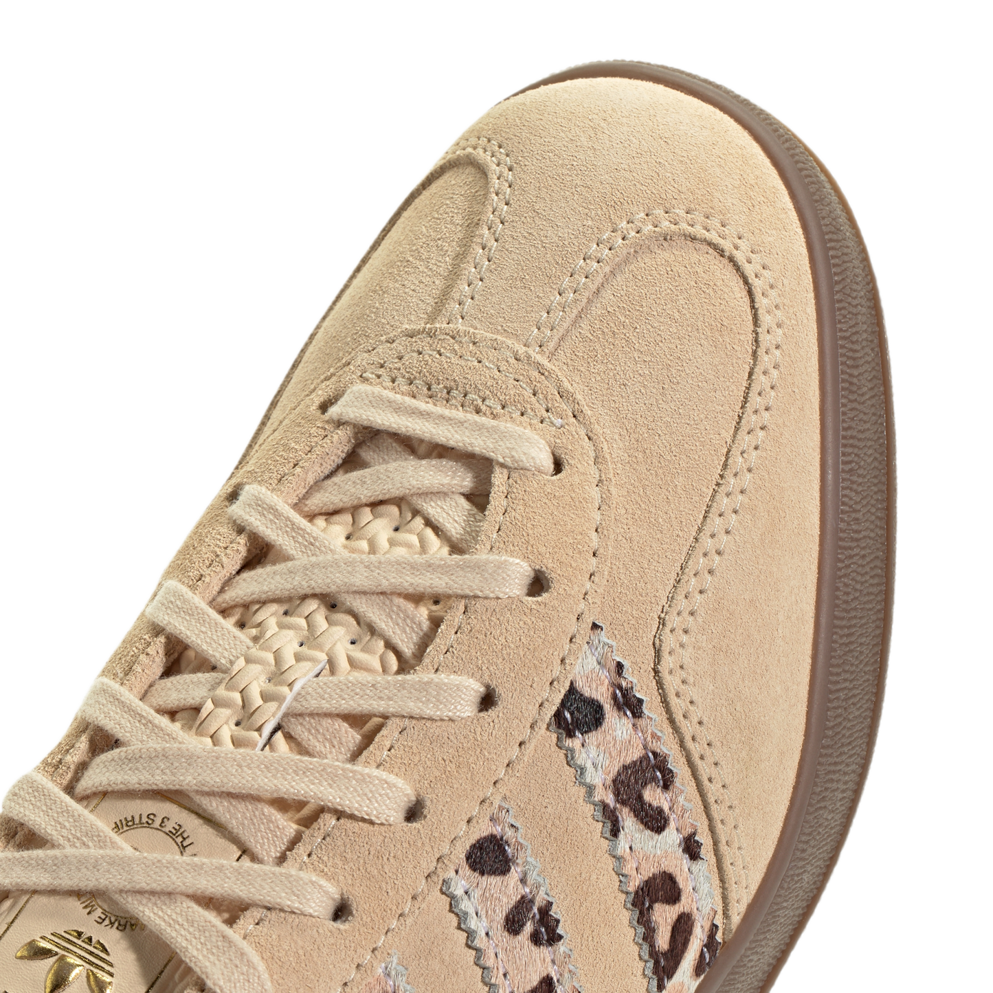 adidas Gazelle Indoor Leopard Crystal Sand (Women's)