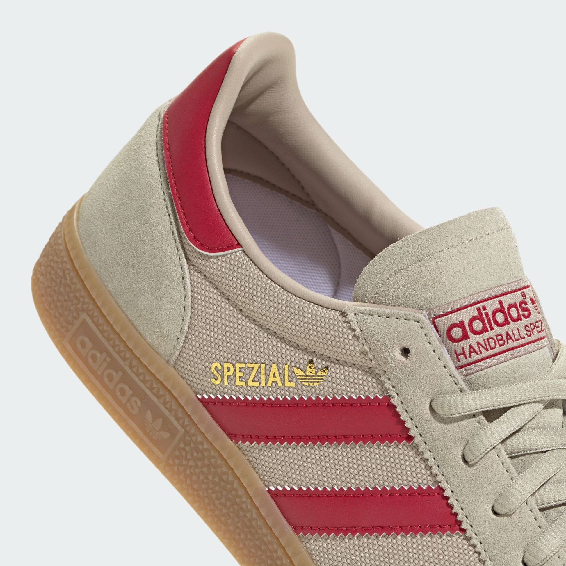 adidas Handball Spezial Putty Grey Team Victory Red Wonder Beige