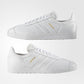 adidas Gazelle White/White-Gold Metallic