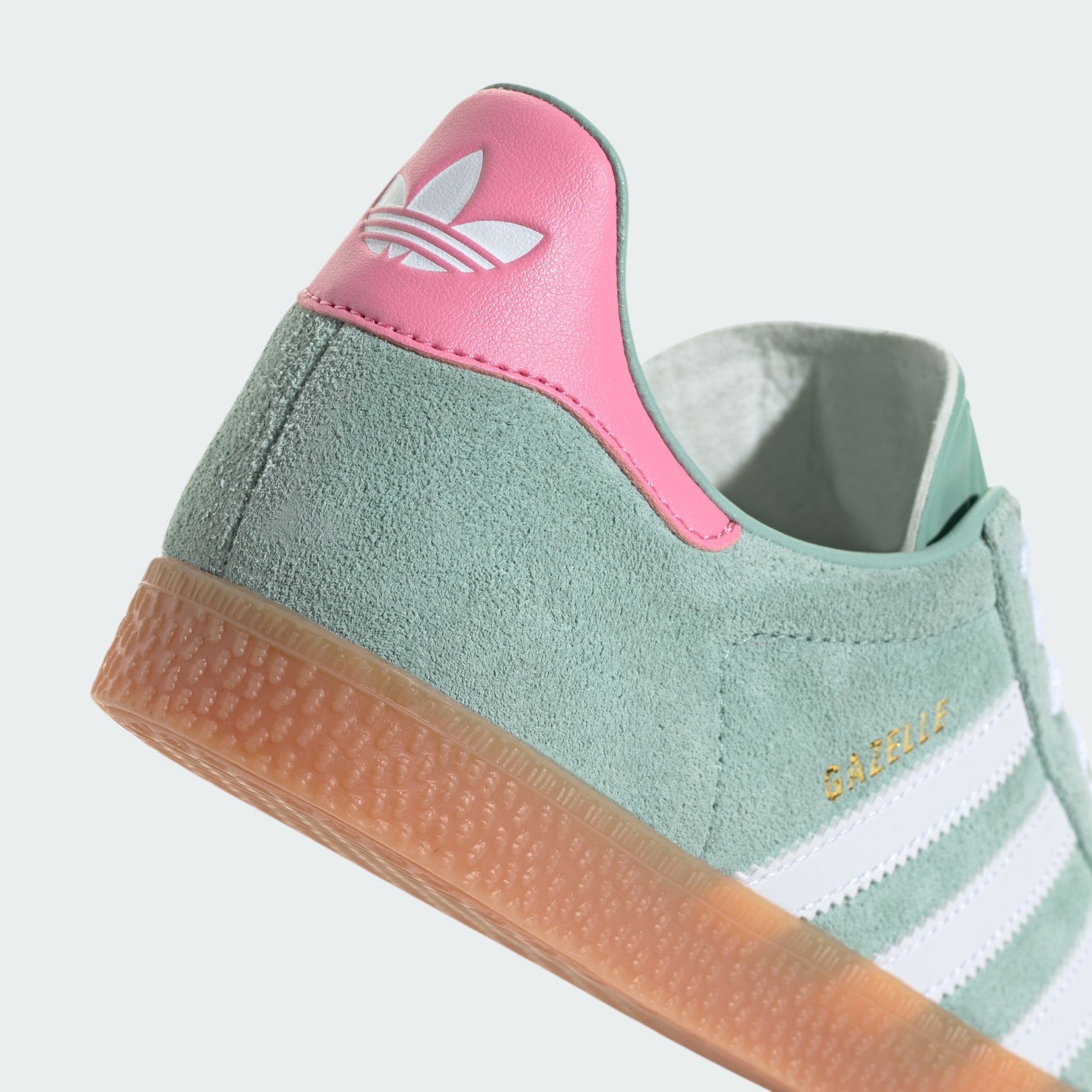 adidas Gazelle Hazy Green Bliss Pink (GS)