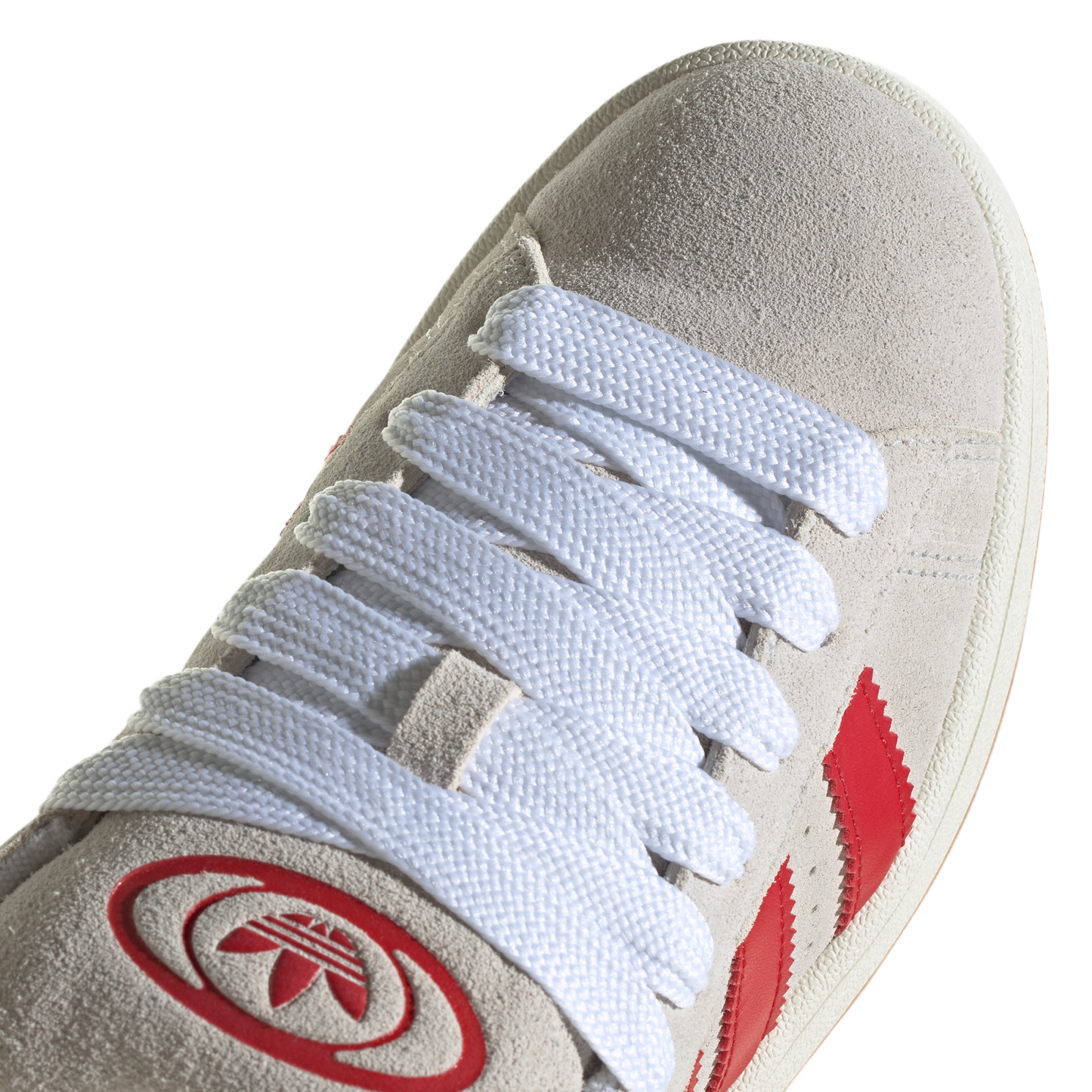 adidas Campus 00s Crystal White Better Scarlet (Women's)